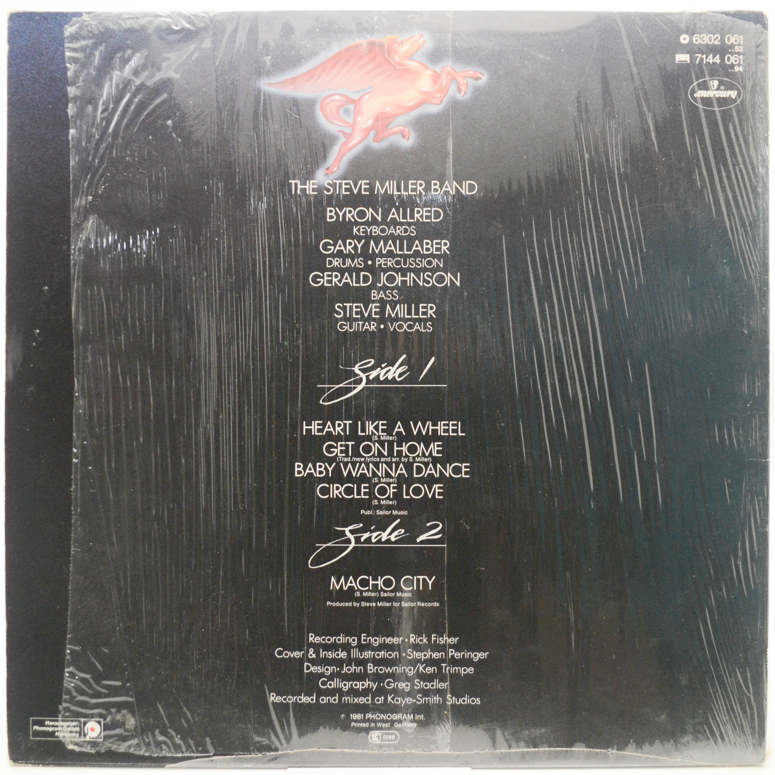 Виниловая пластинка Steve Miller Band — Circle Of Love, 1981