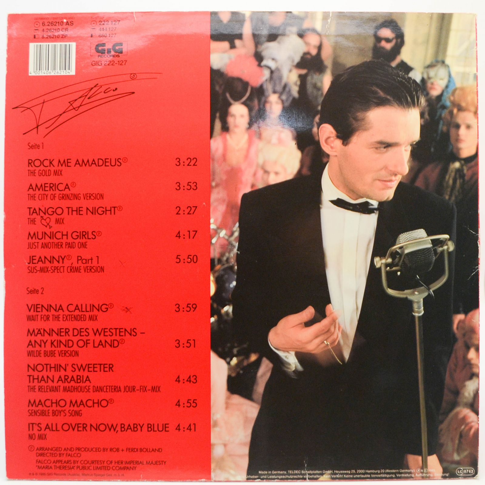 Falco — Falco 3, 1985