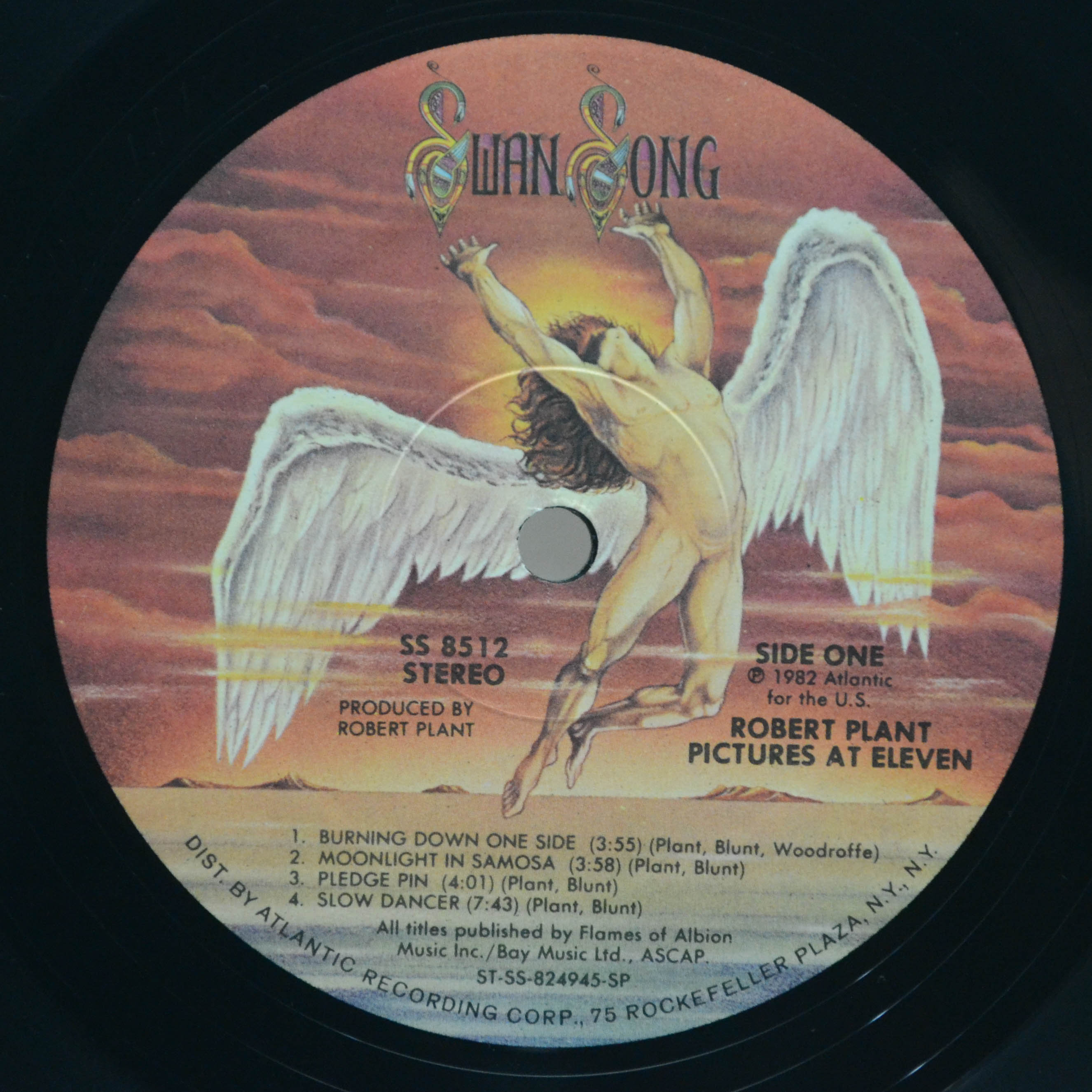 Виниловая пластинка Robert Plant — Pictures At Eleven (USA), 1982