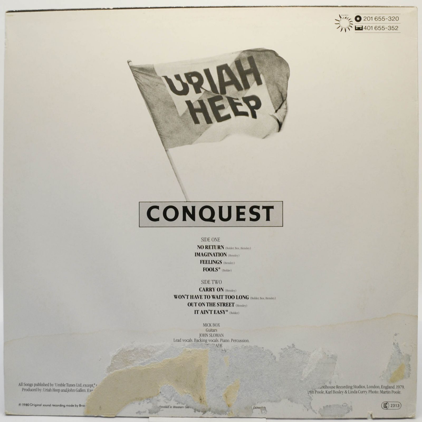 Uriah Heep — Conquest, 1980