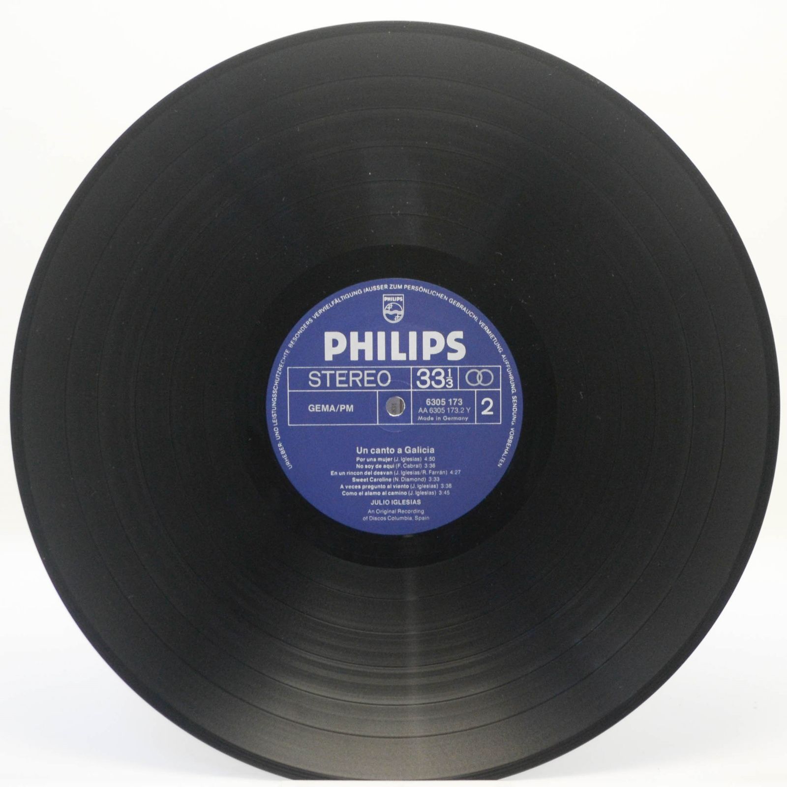 Julio Iglesias — Un Canto A Galicia, 1972