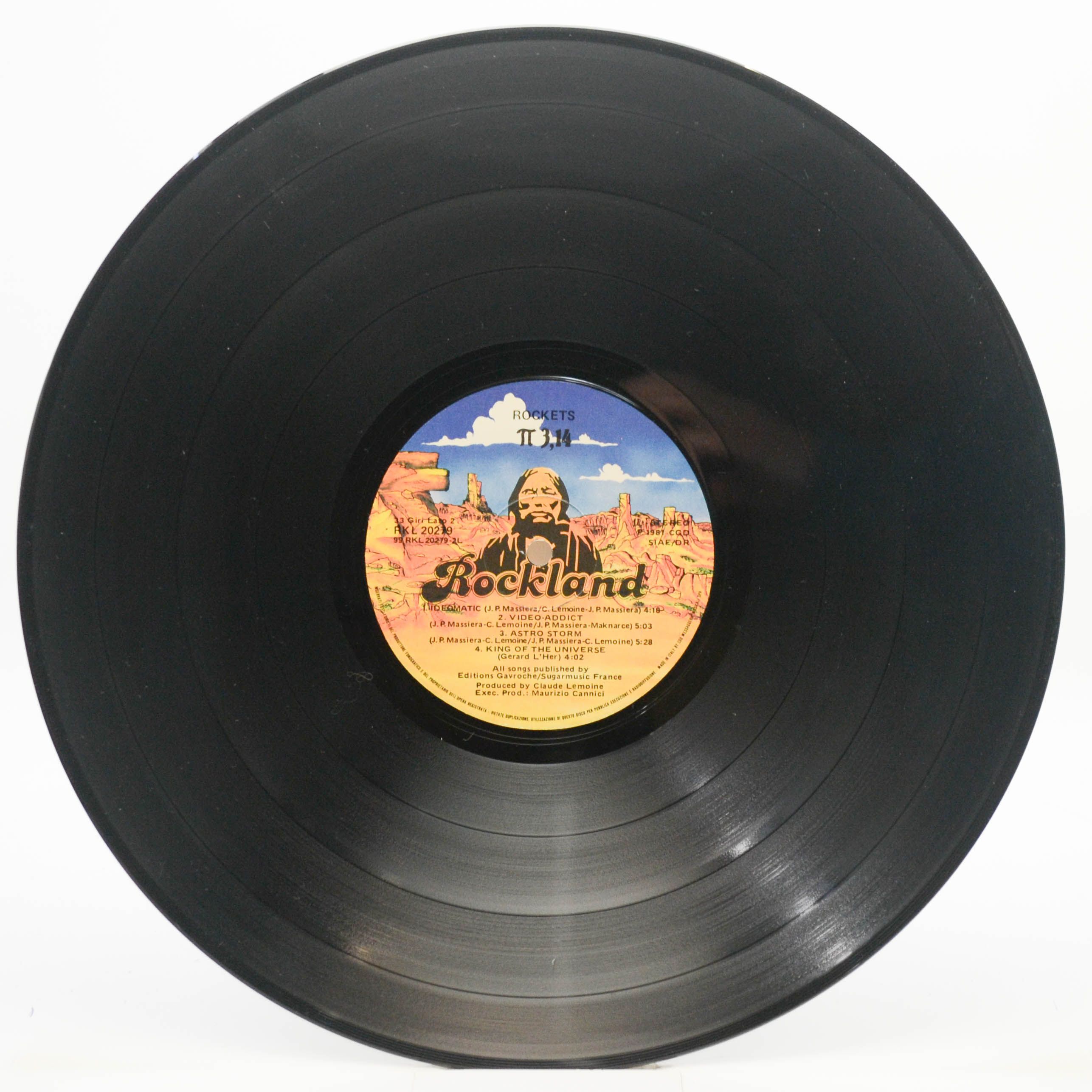 Виниловая пластинка Rockets — π 3,14, 1981