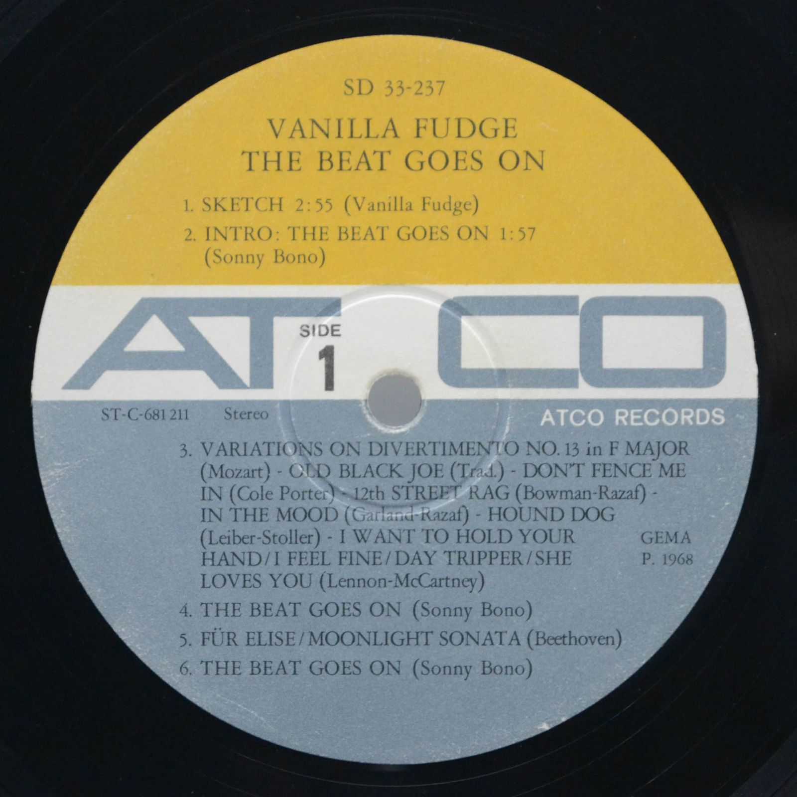 Vanilla Fudge — The Beat Goes On, 1968