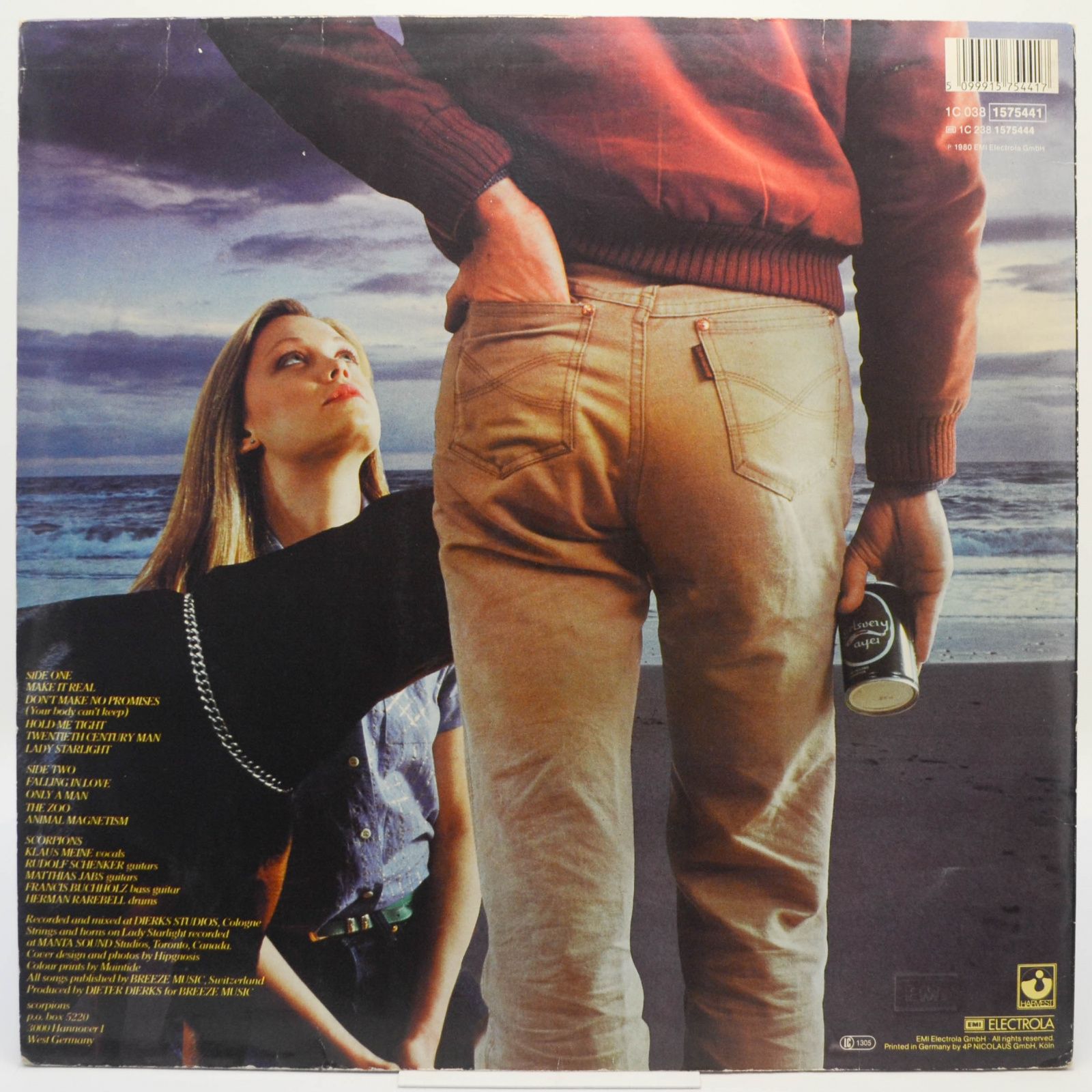 Виниловая пластинка Scorpions — Animal Magnetism, 1984