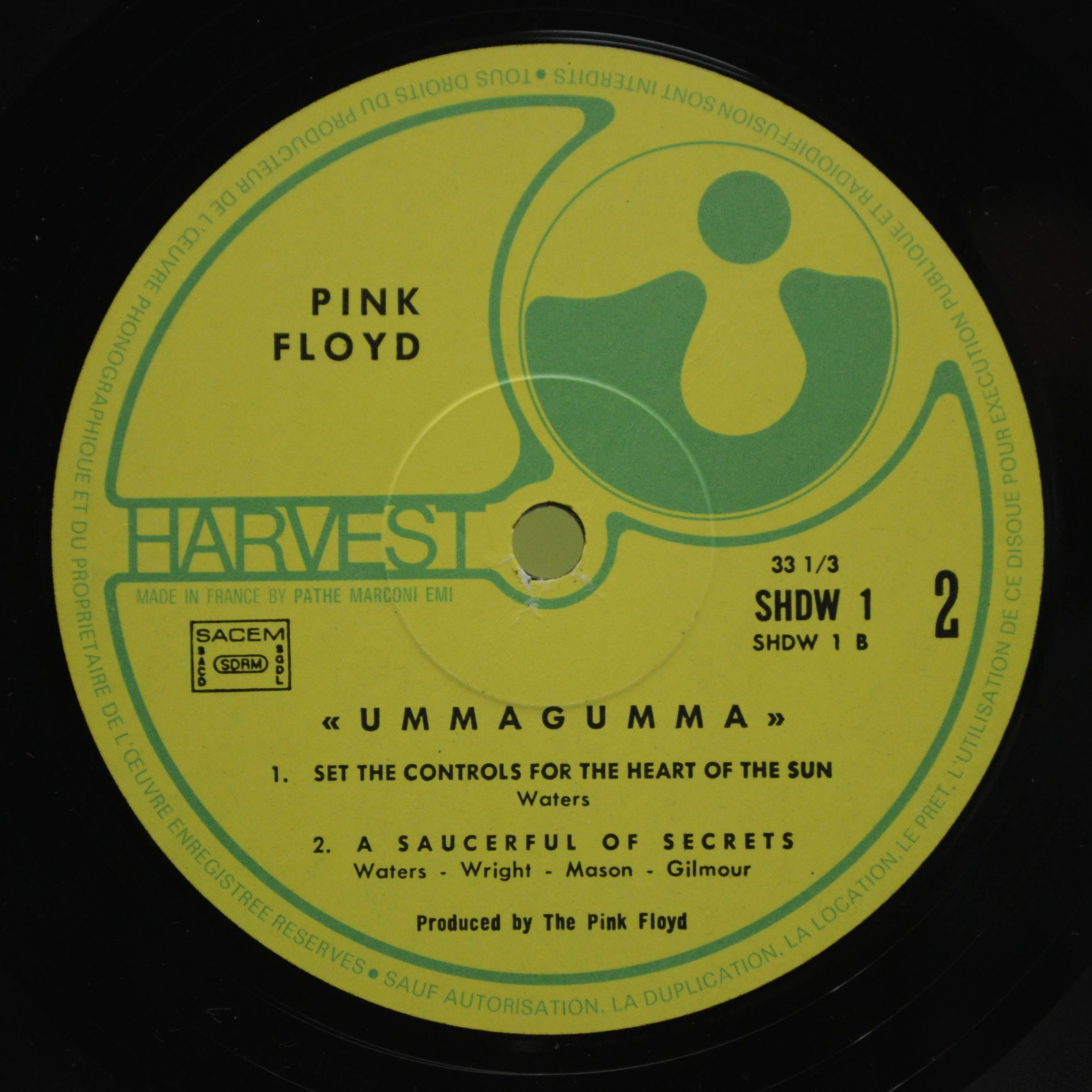 Виниловая пластинка Pink Floyd — Ummagumma (2LP), 1978