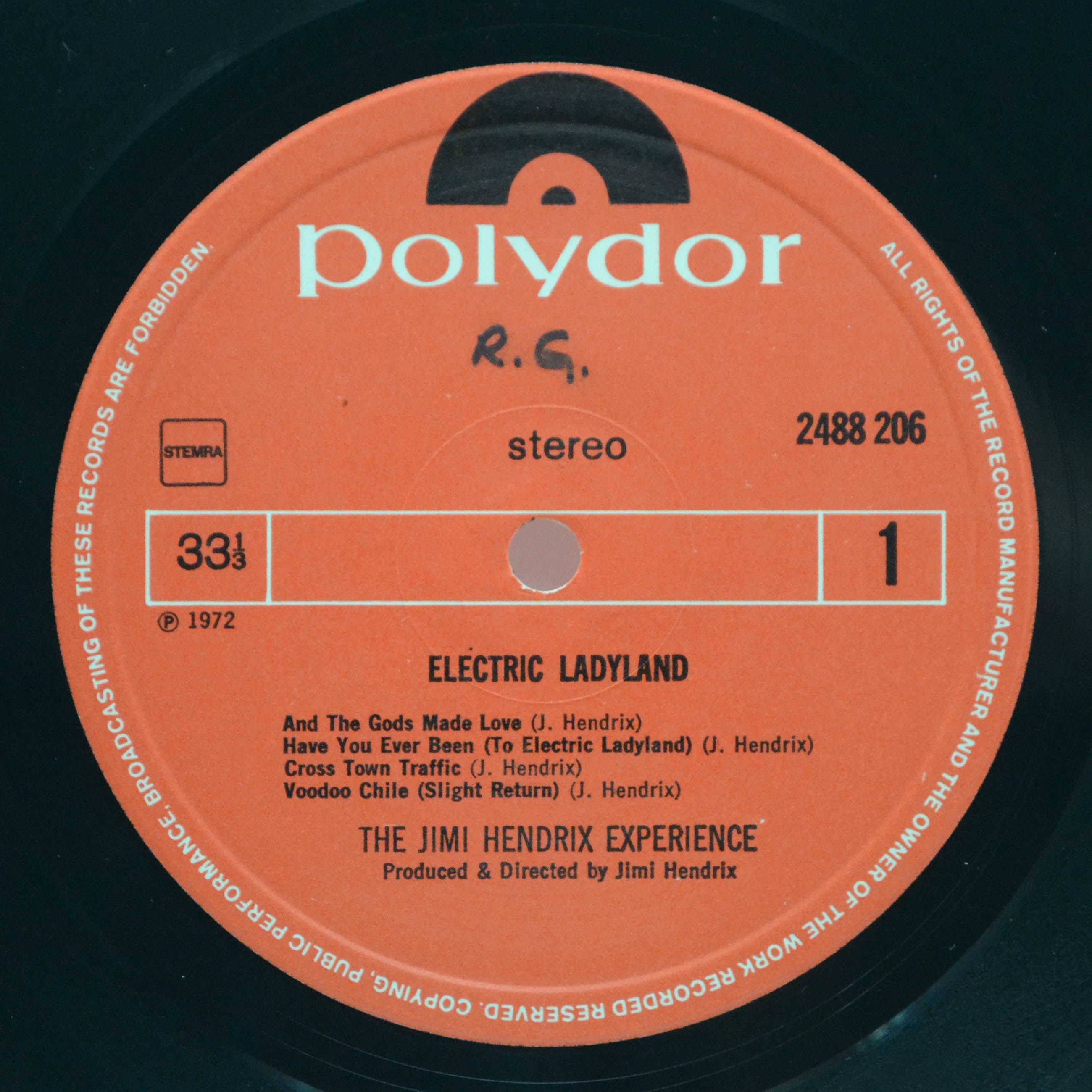 Jimi Hendrix Experience — Electric Ladyland (2LP), 1972