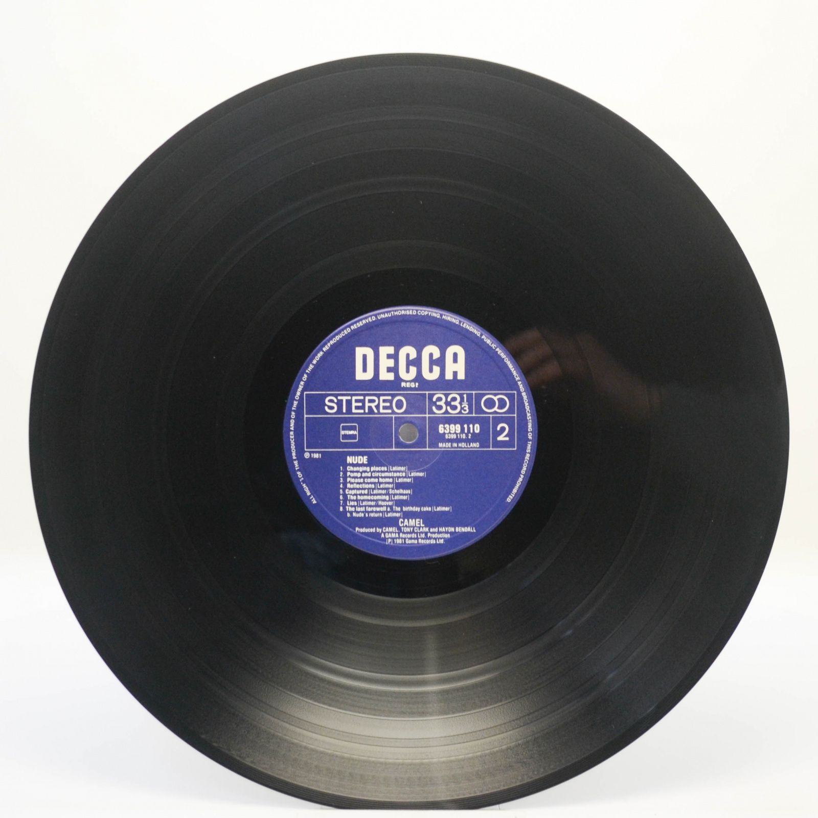 Camel — Nude, 1981