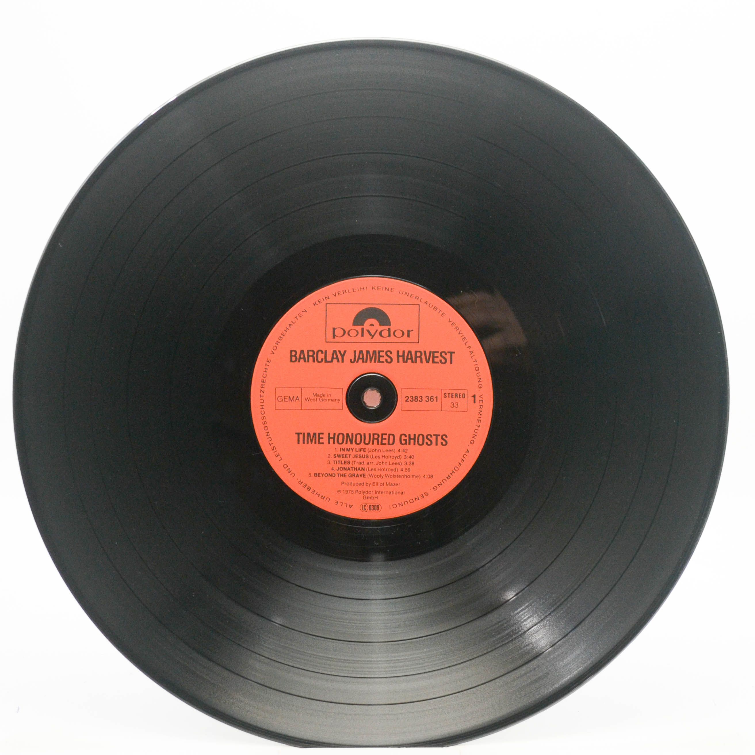 Виниловая пластинка Barclay James Harvest — Time Honoured Ghosts, 1975
