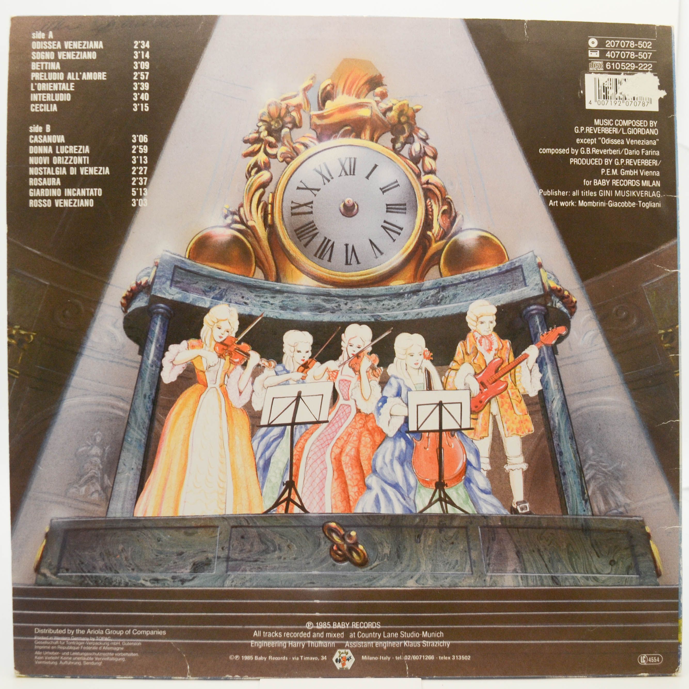 Rondo' Veneziano — Odissea Veneziana, 1985