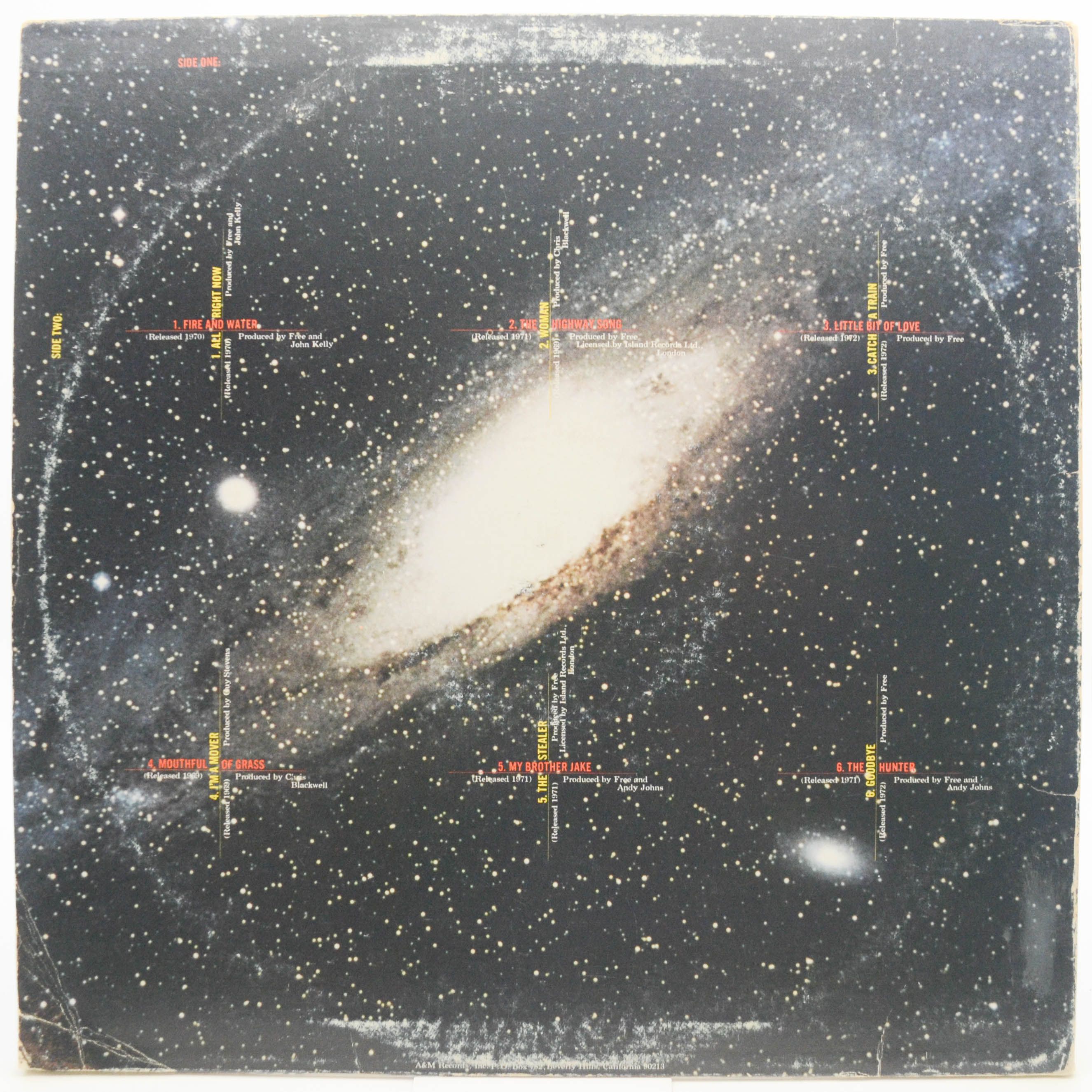 Free — Best Of Free (USA), 1972