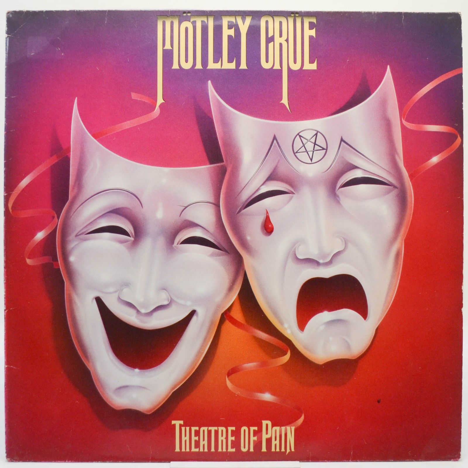 Виниловая пластинка Mötley Crüe — Theatre Of Pain, 1985