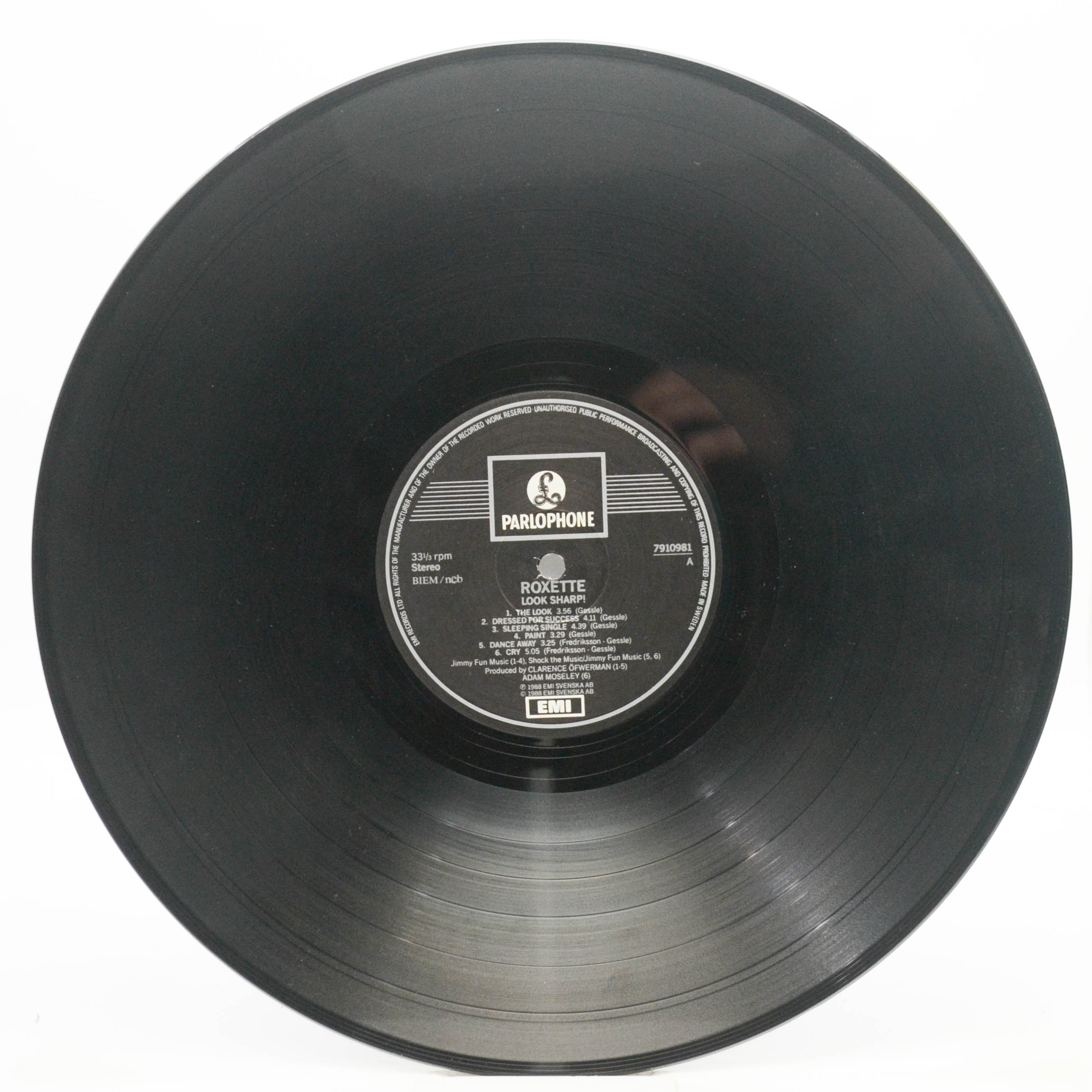 Roxette — Look Sharp! (1-st, Sweden), 1988