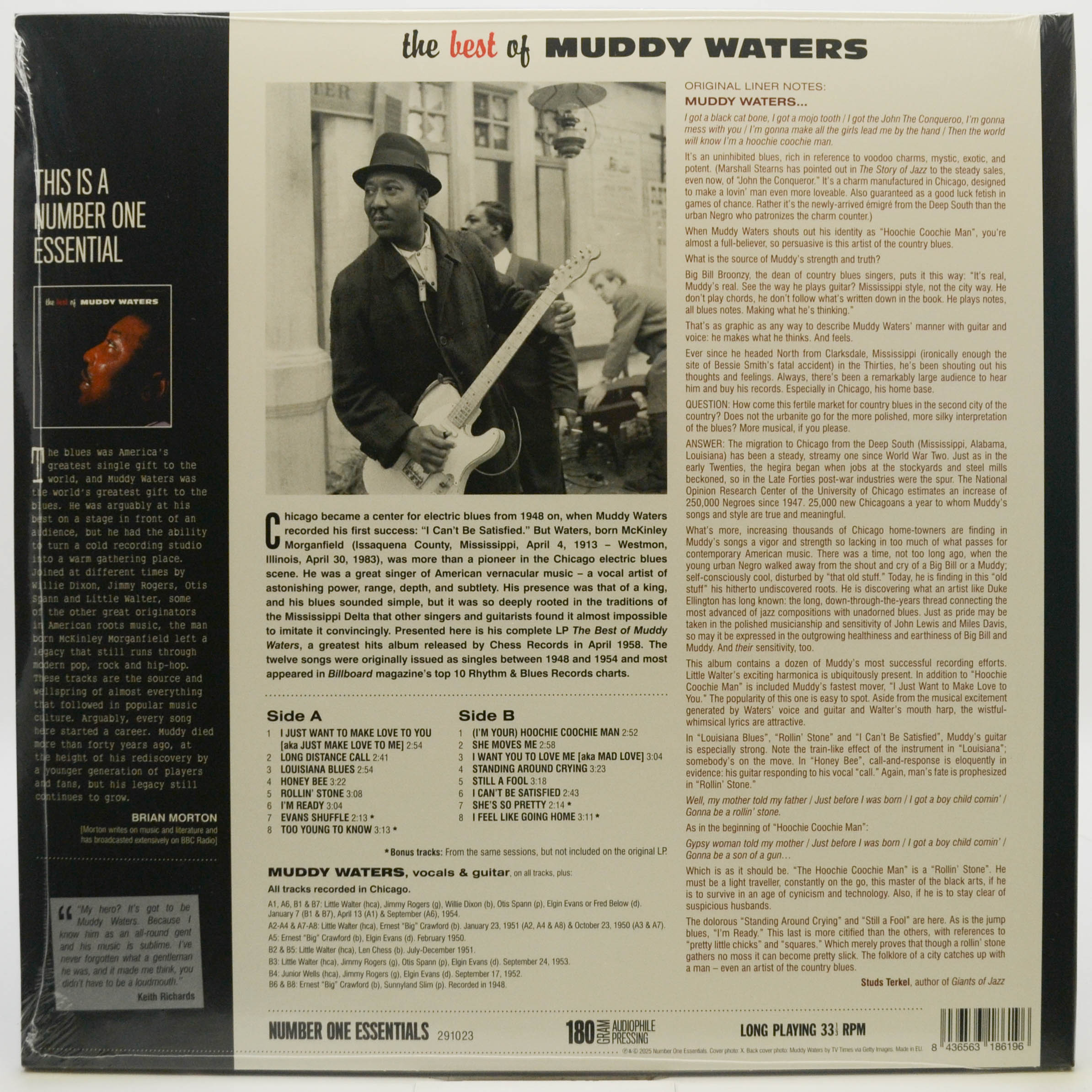 Виниловая пластинка Muddy Waters — The Best of Muddy Waters, 1958