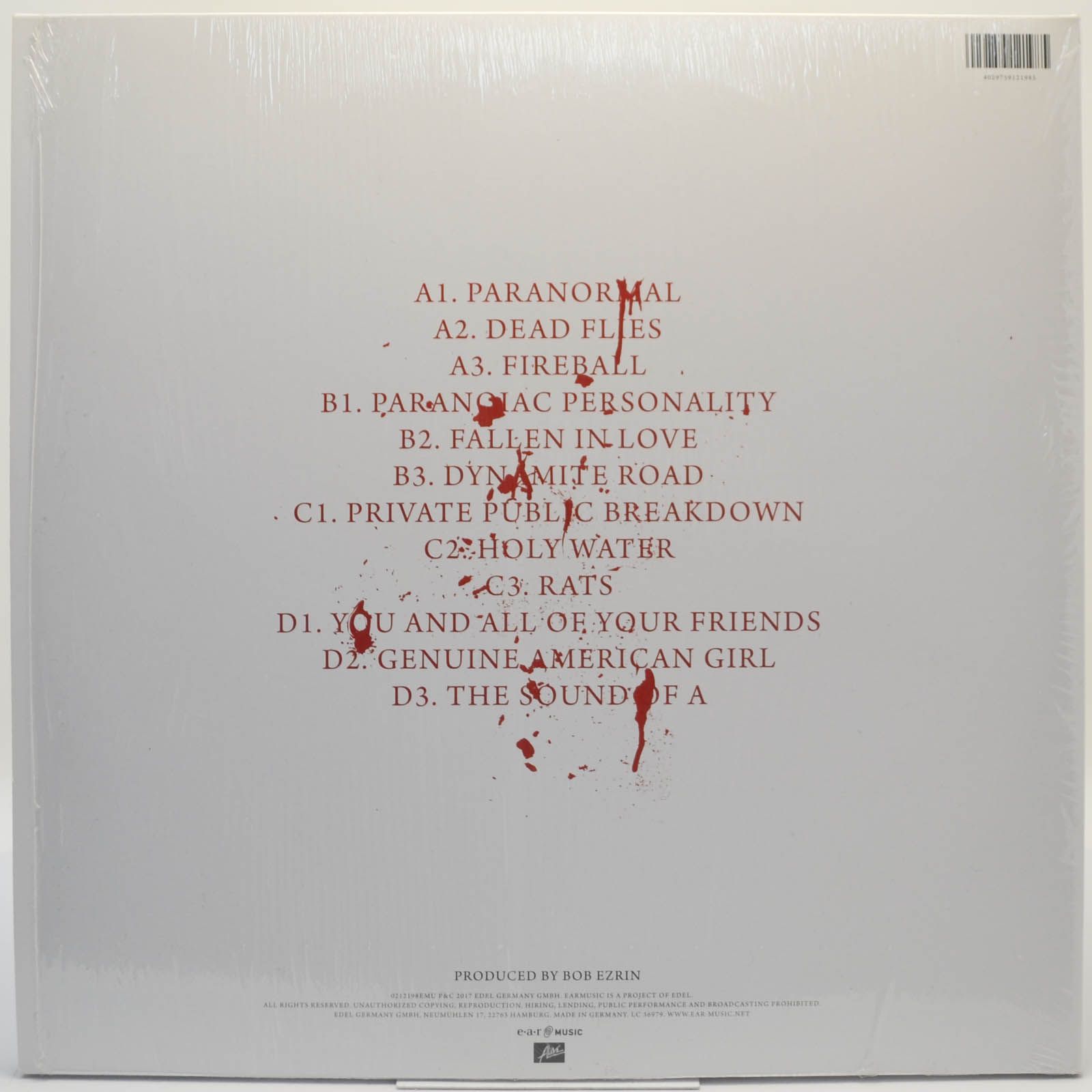 Alice Cooper — Paranormal (2LP+CD), 2017