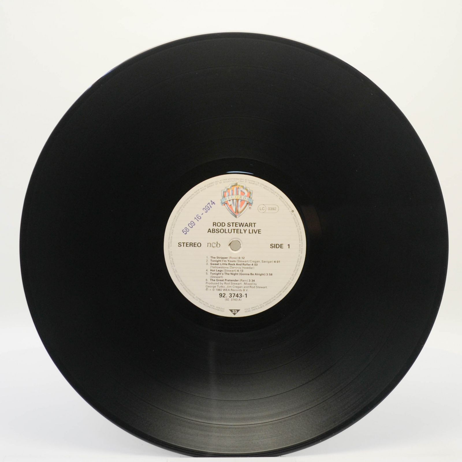 Rod Stewart — Absolutely Live (2LP), 1982