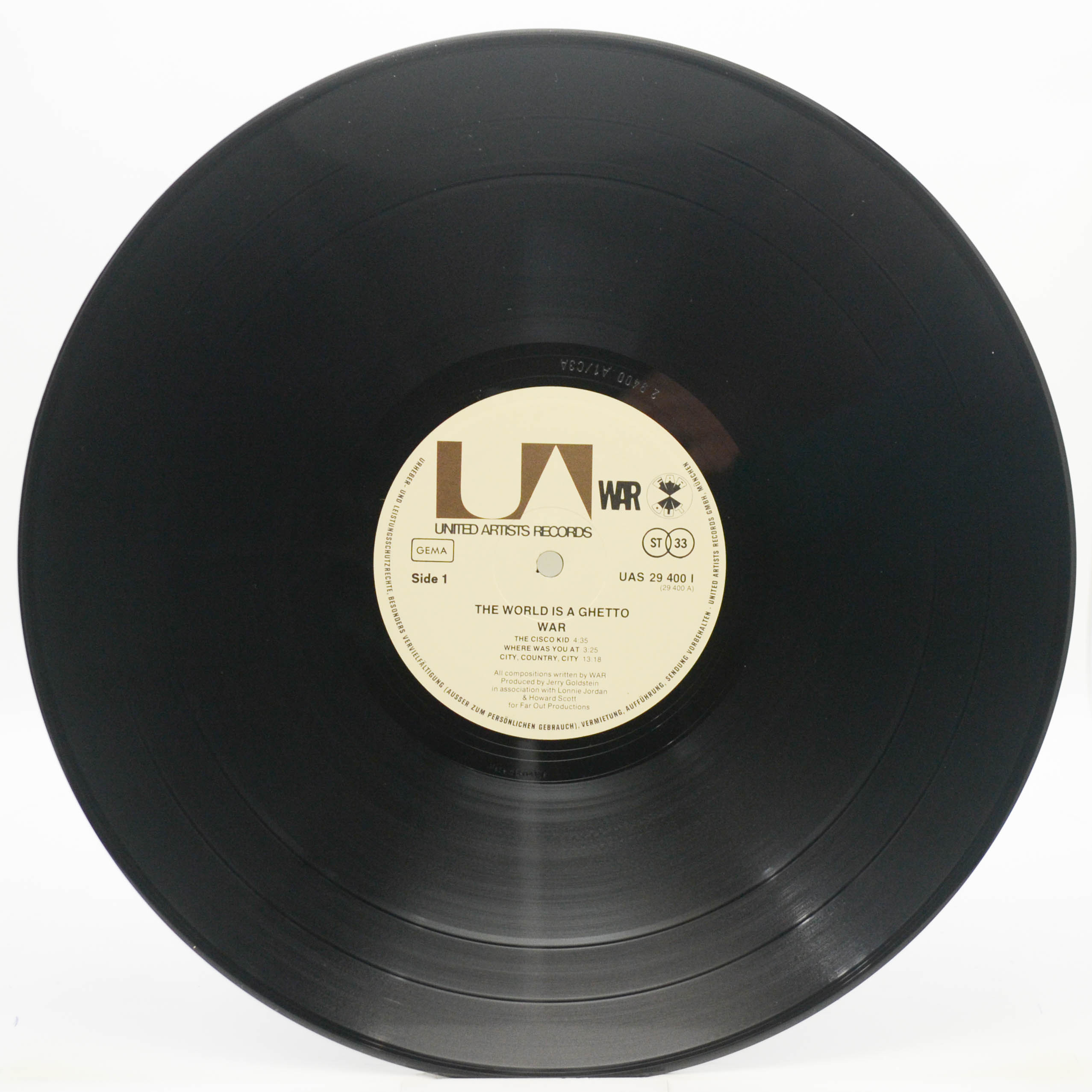 Виниловая пластинка War — The World Is A Ghetto, 1972