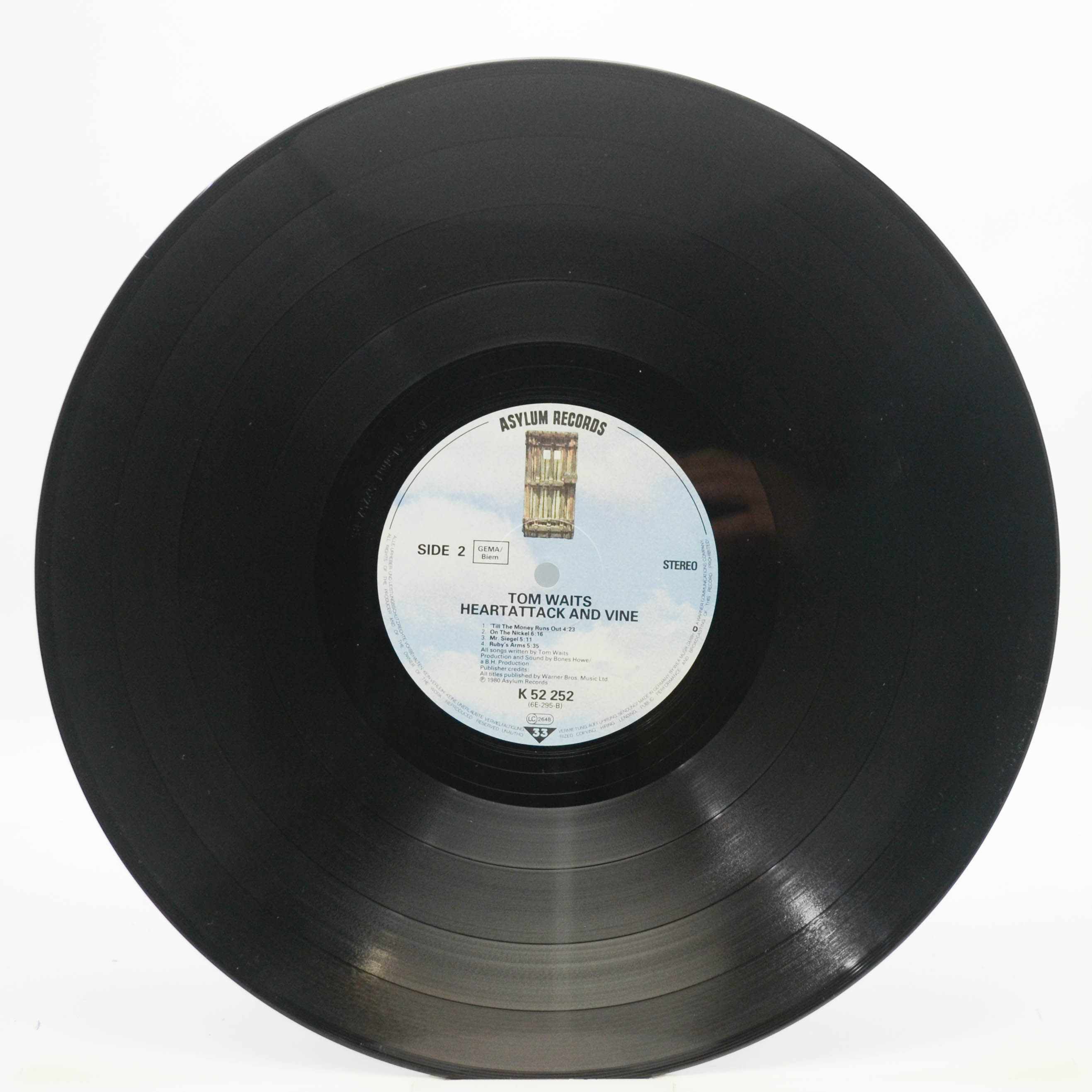 Tom Waits — Heartattack And Vine, 1980