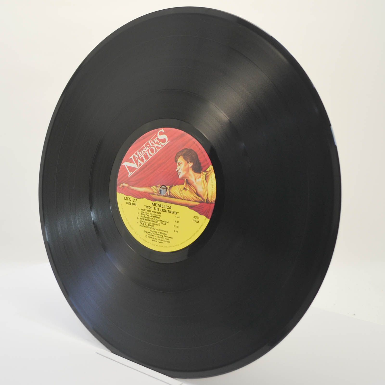 Metallica — Ride The Lightning (UK), 1984
