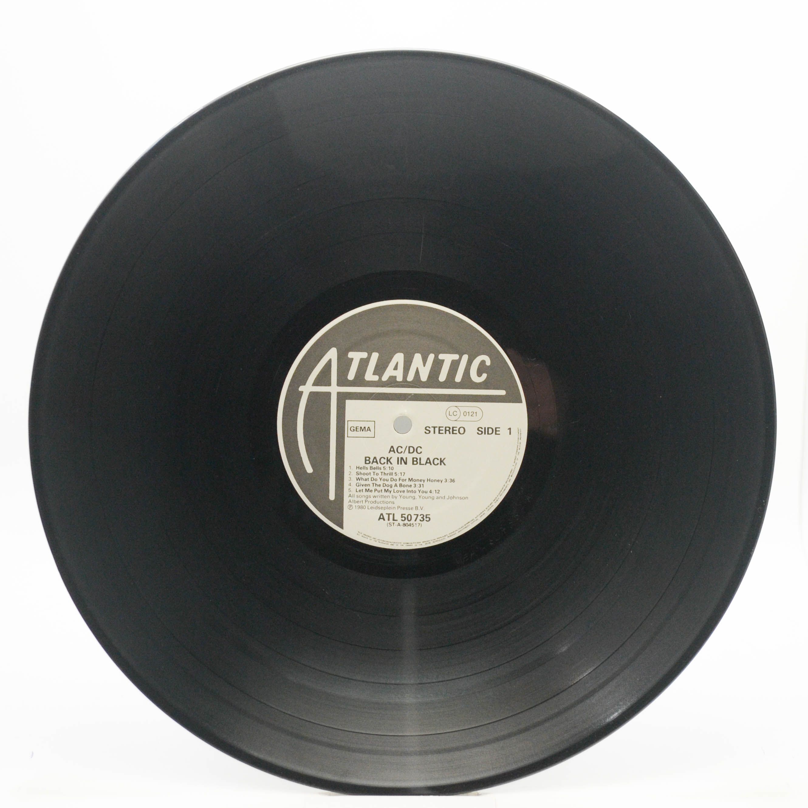Виниловая пластинка AC/DC — Back In Black, 1980