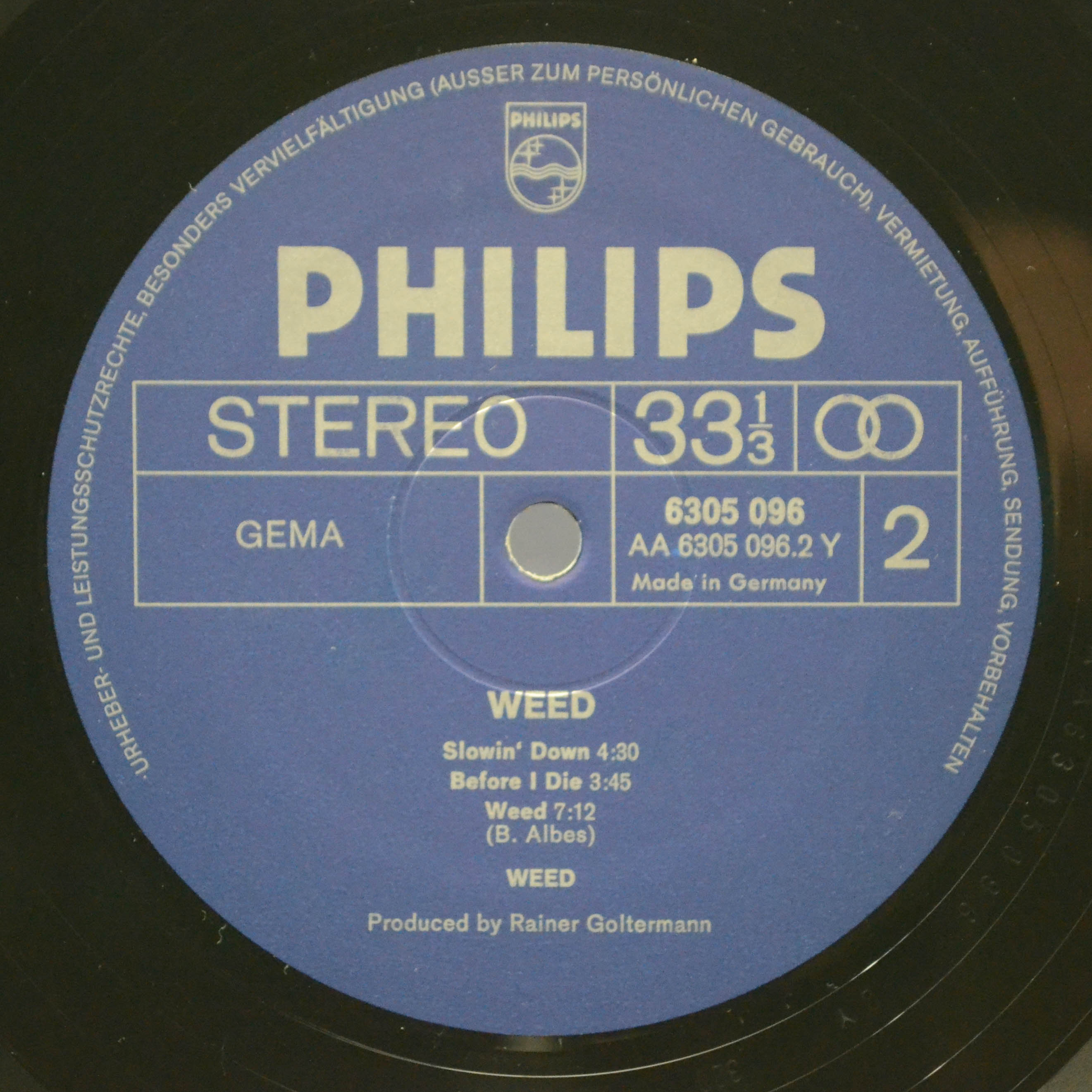 Weed — Weed, 1971