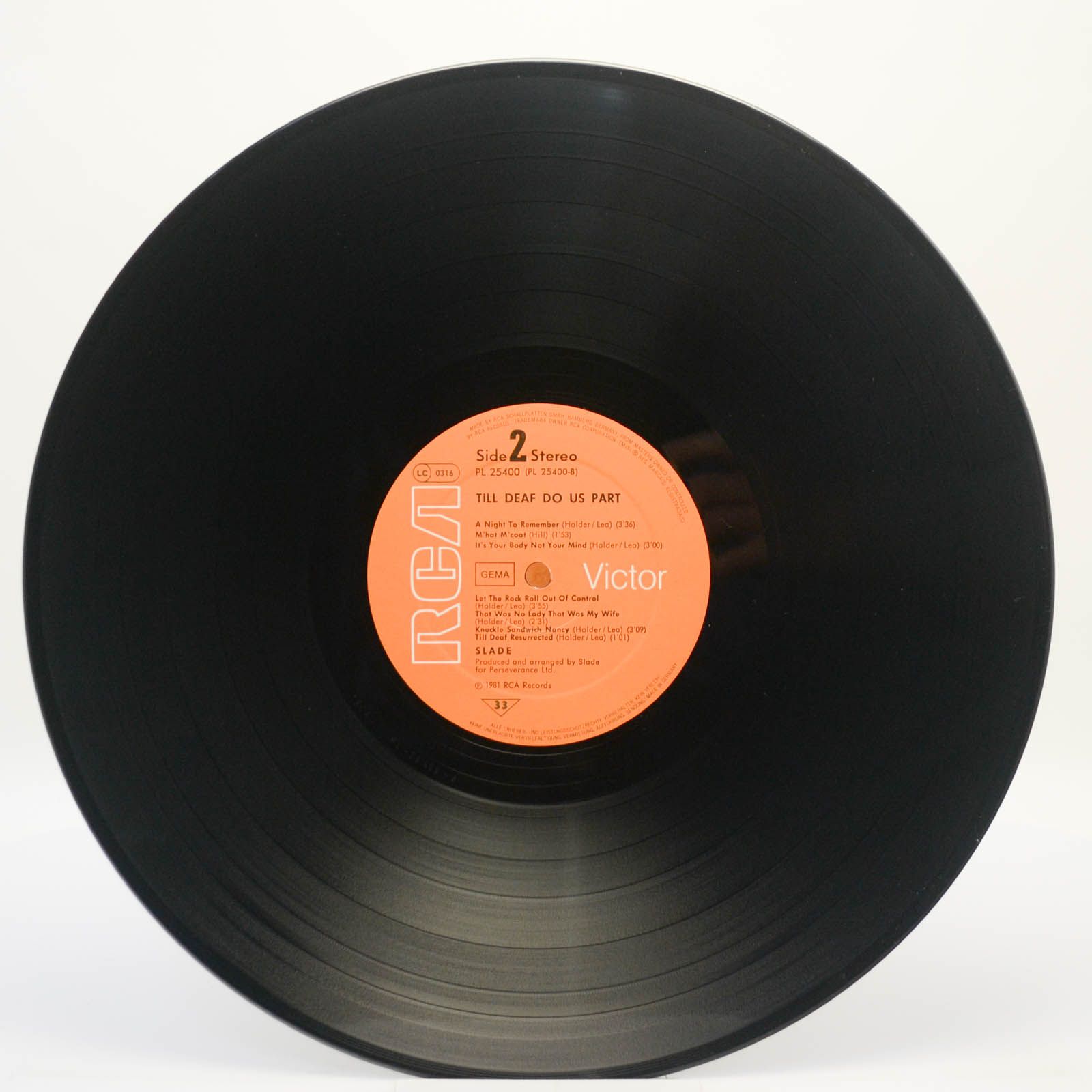 Slade — Till Deaf Do Us Part, 1981