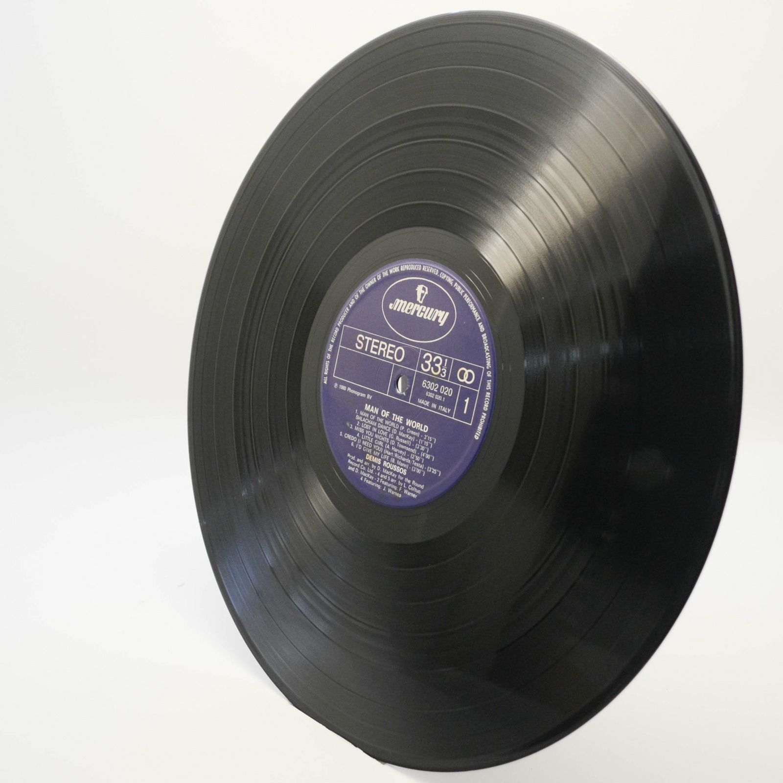 Demis Roussos — Man Of The World, 1980
