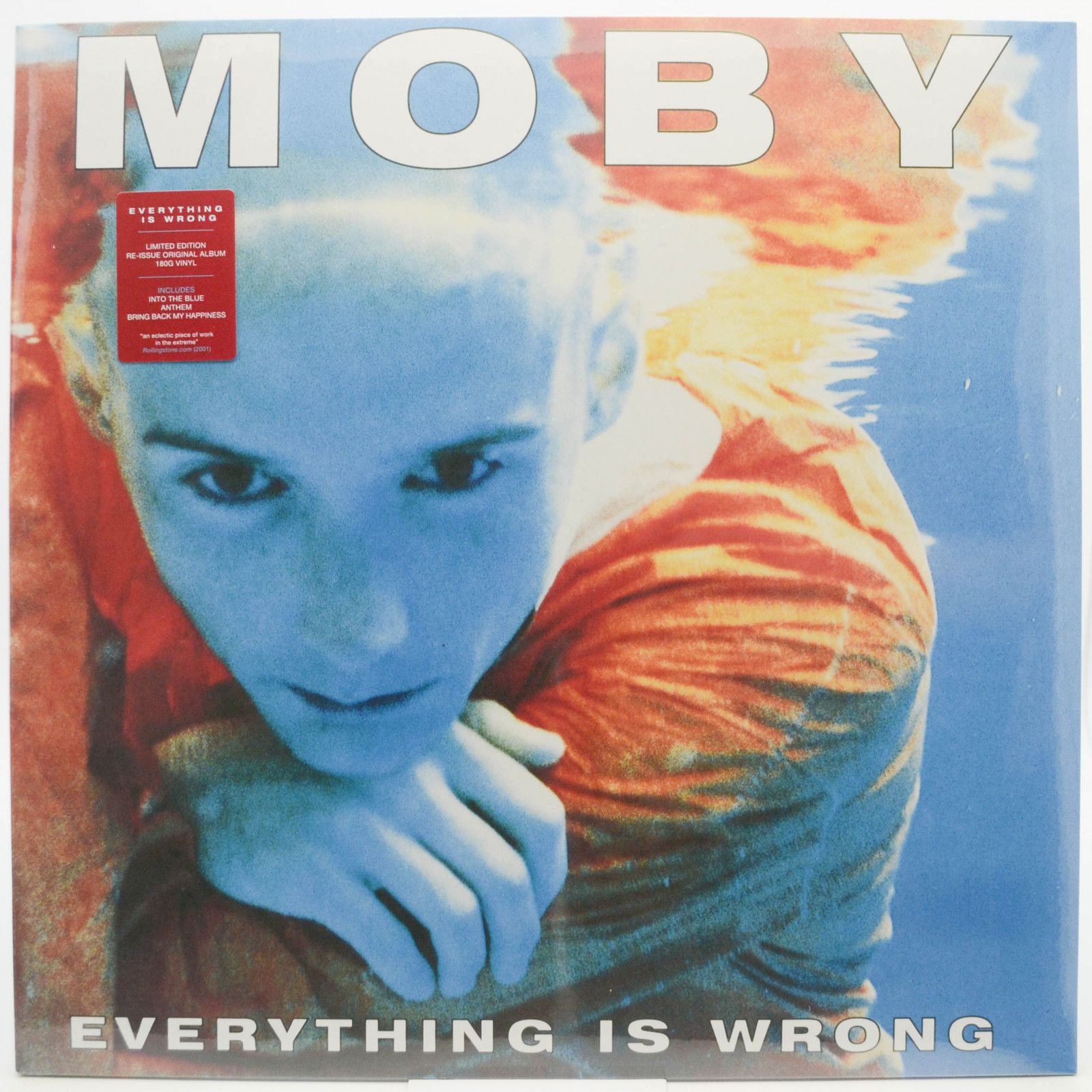 Виниловая пластинка Moby — Everything Is Wrong (UK), 1995