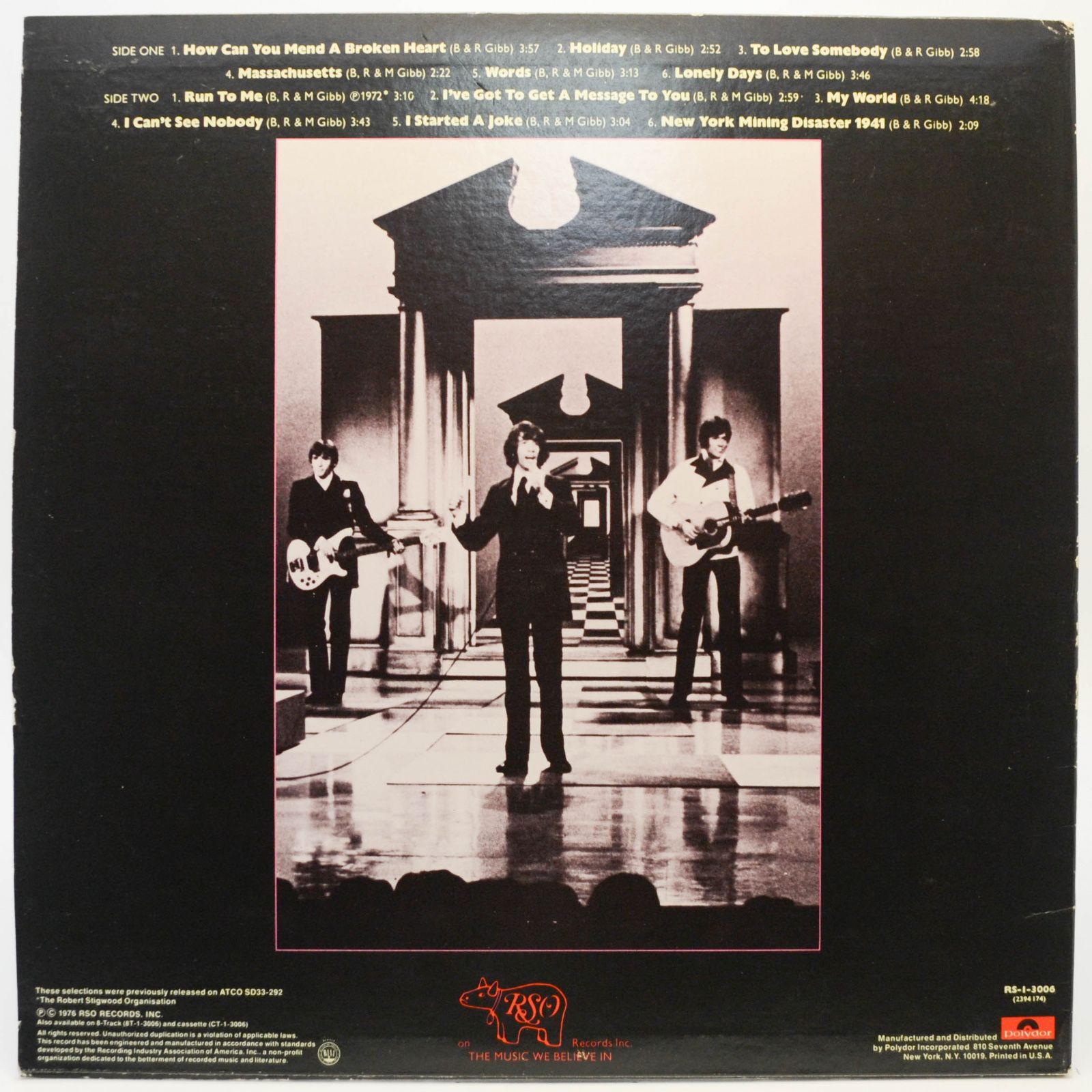 Bee Gees — Gold Volume 1 (USA), 1978