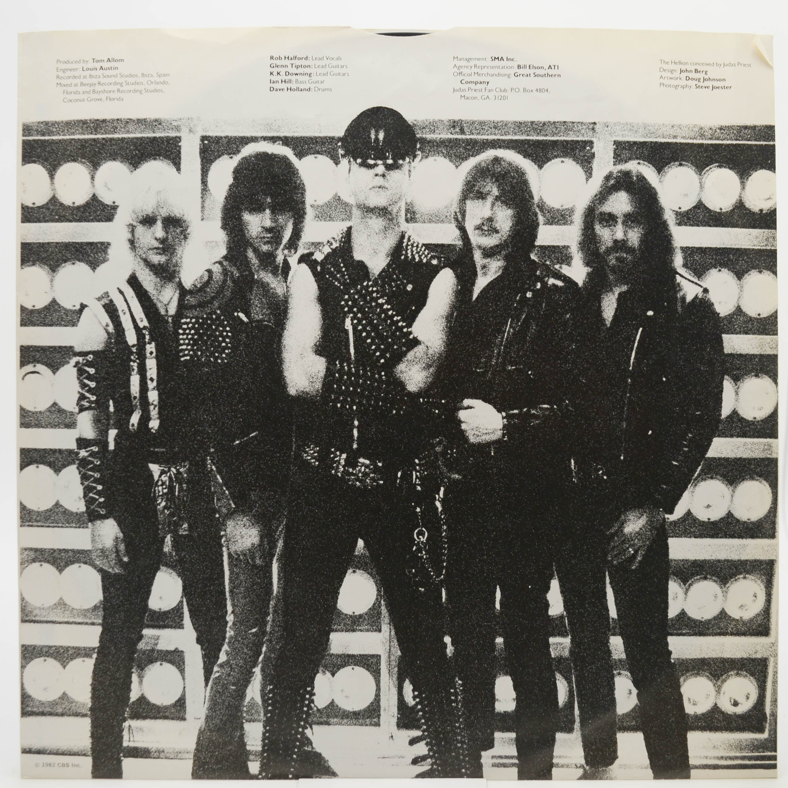 Виниловая пластинка Judas Priest — Screaming For Vengeance, 1982