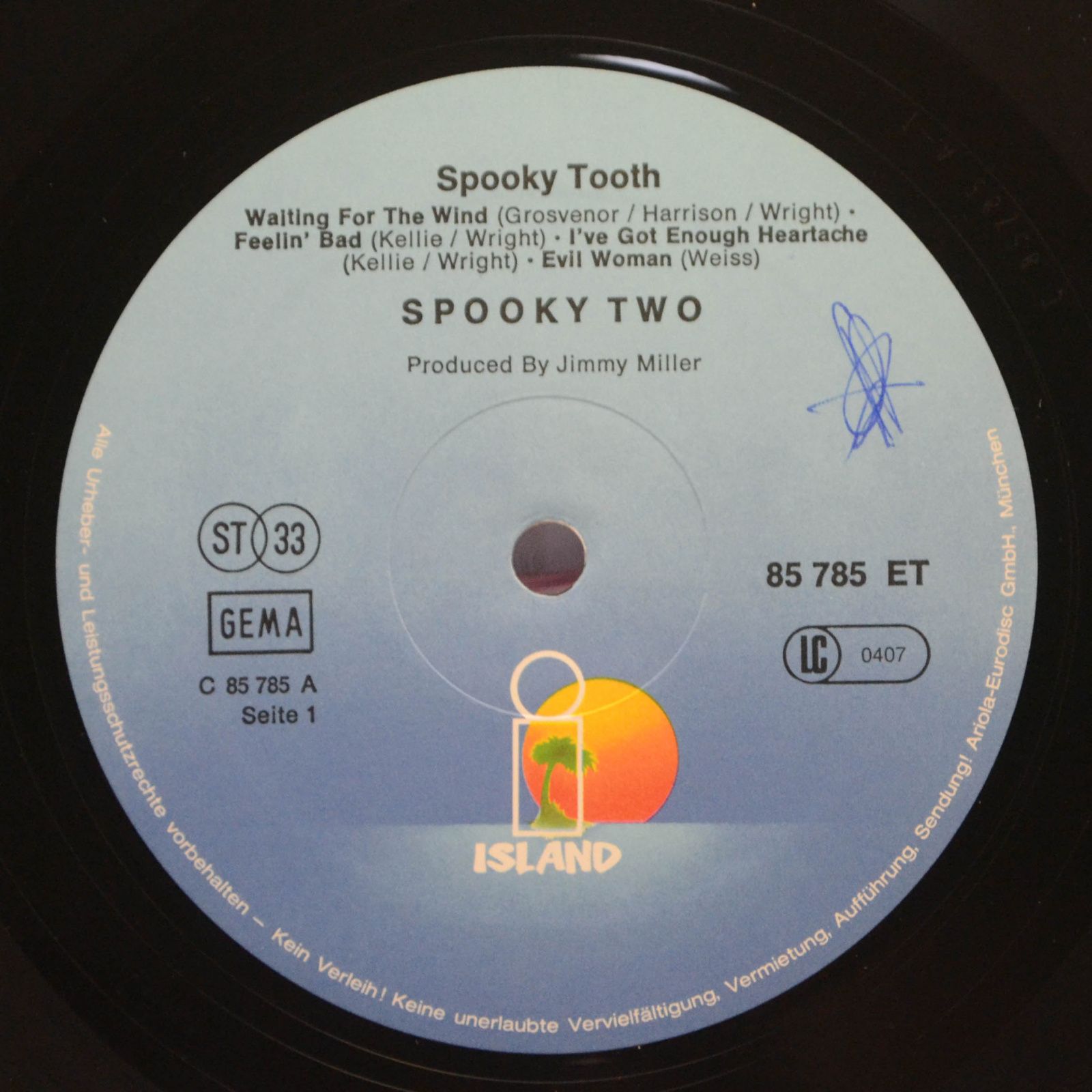 Виниловая пластинка Spooky Tooth — Spooky Two, 1969