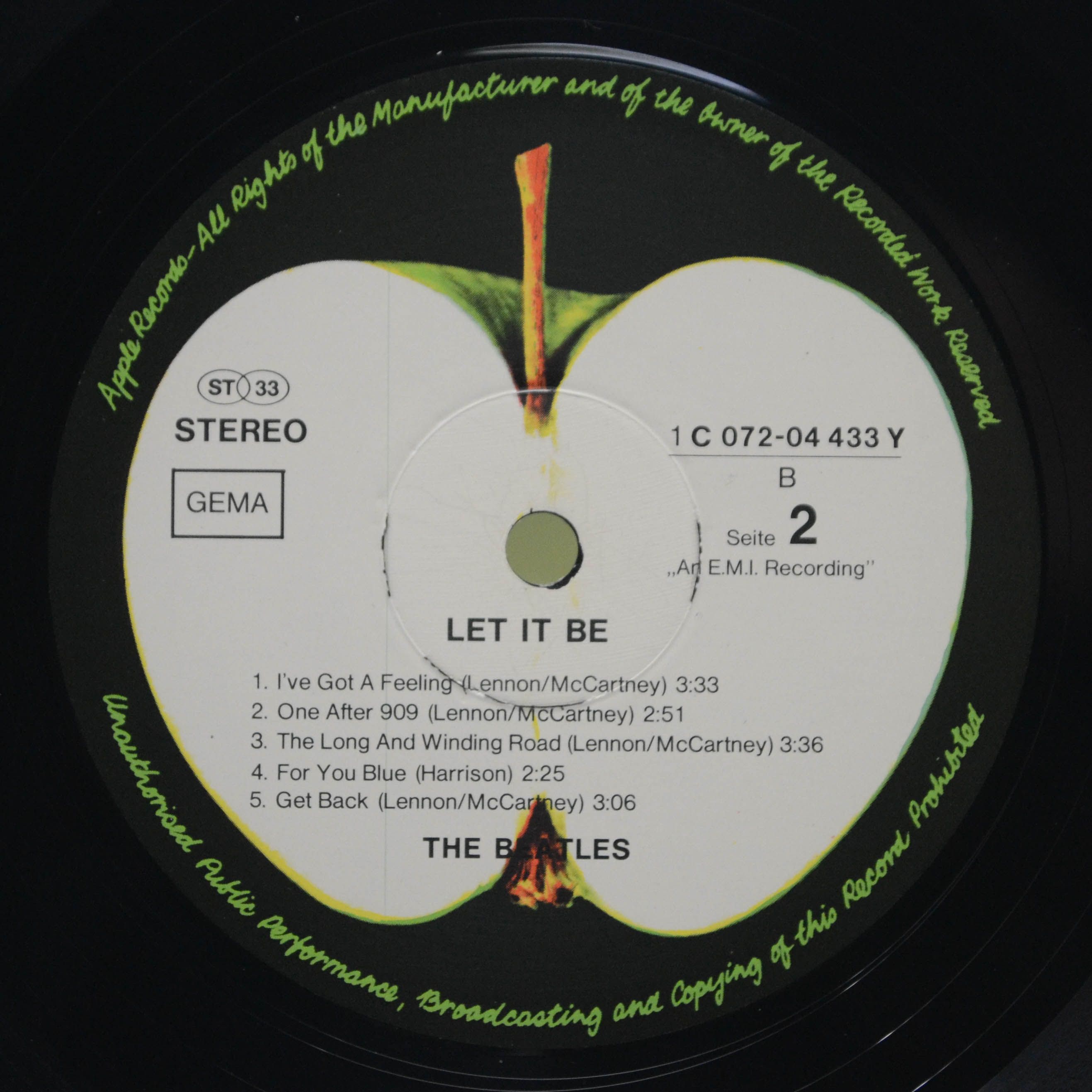 Beatles — Let It Be, 1970