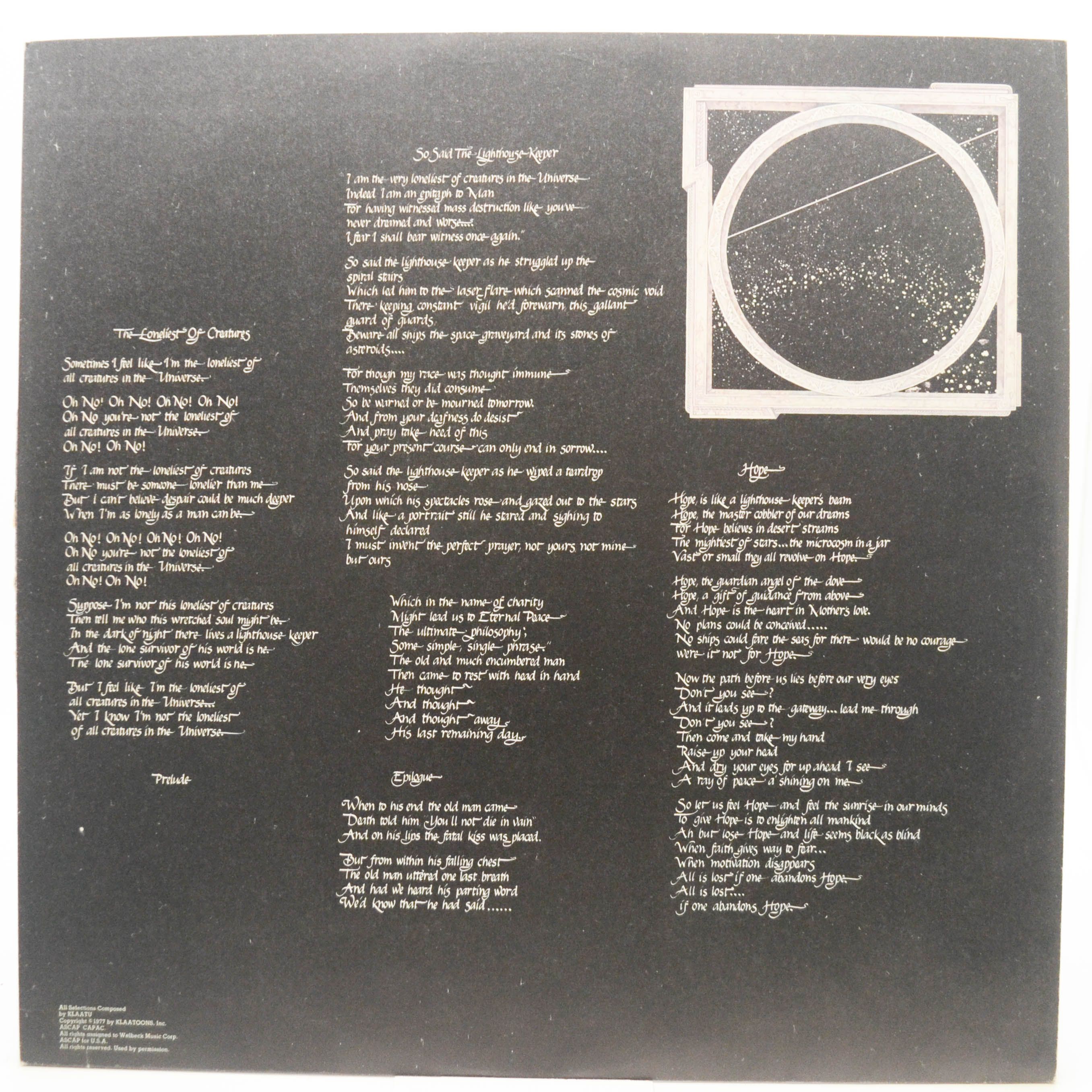 Виниловая пластинка Klaatu — Hope, 1977