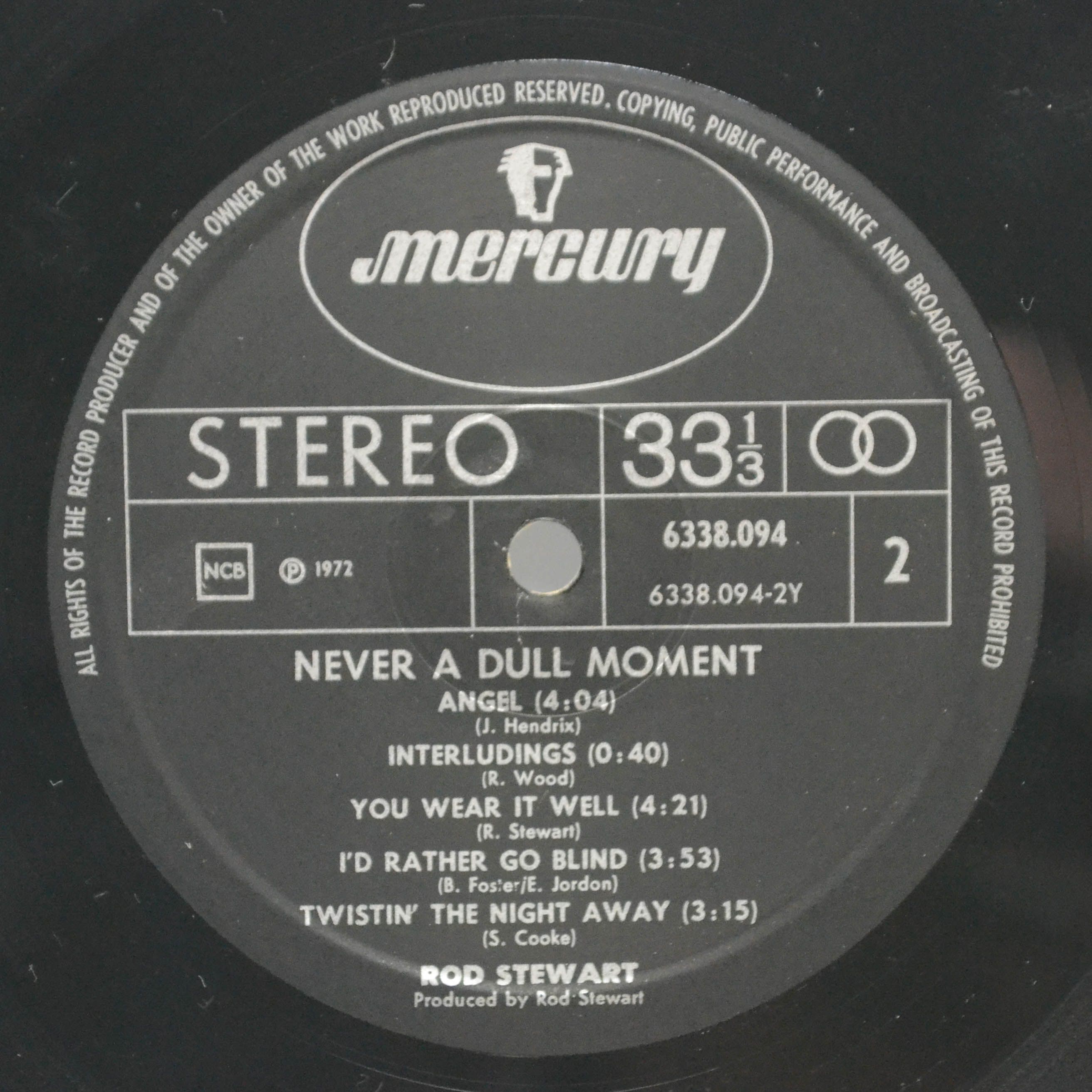 Rod Stewart — Never A Dull Moment, 1972