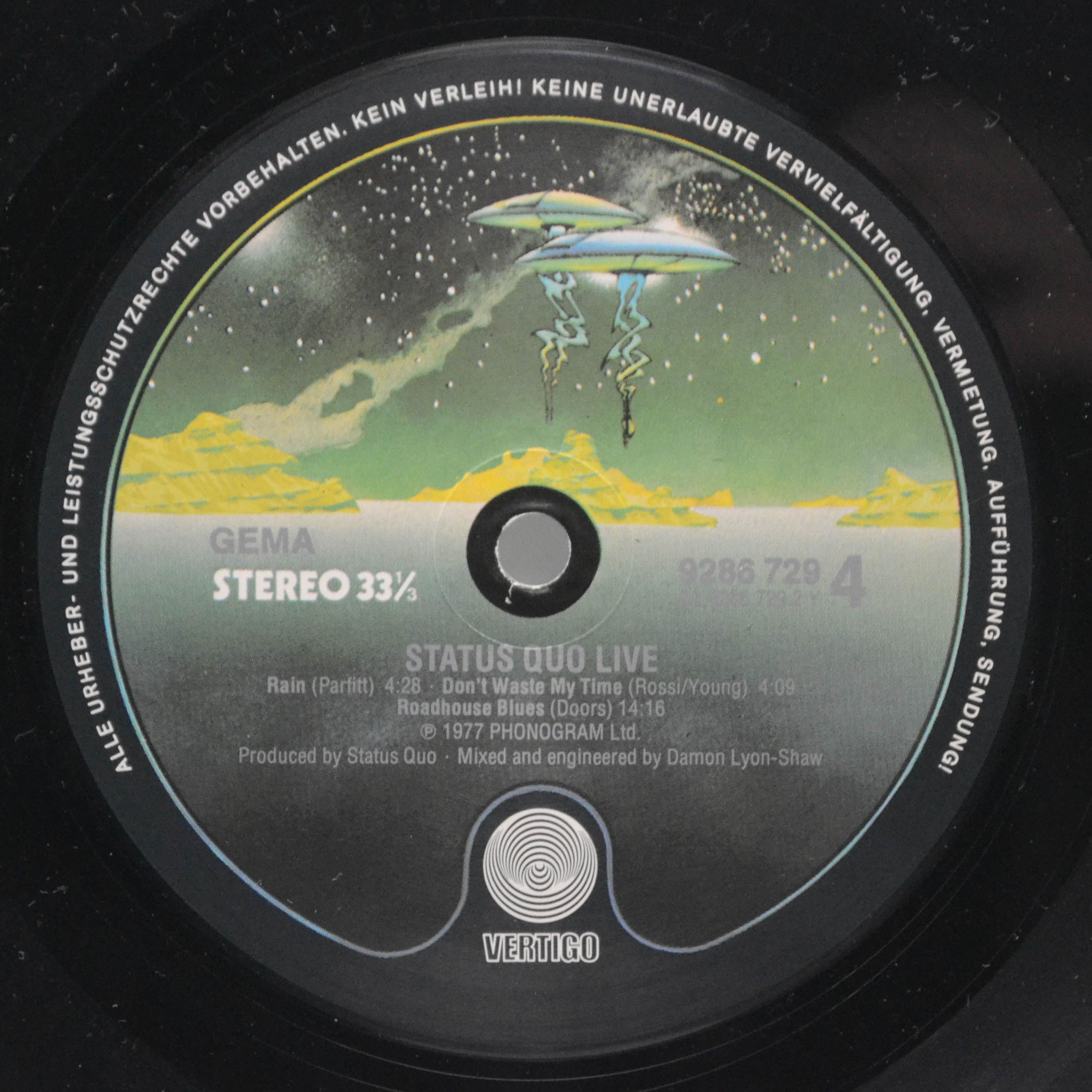 Виниловая пластинка Status Quo — Live! (2LP, poster), 1977