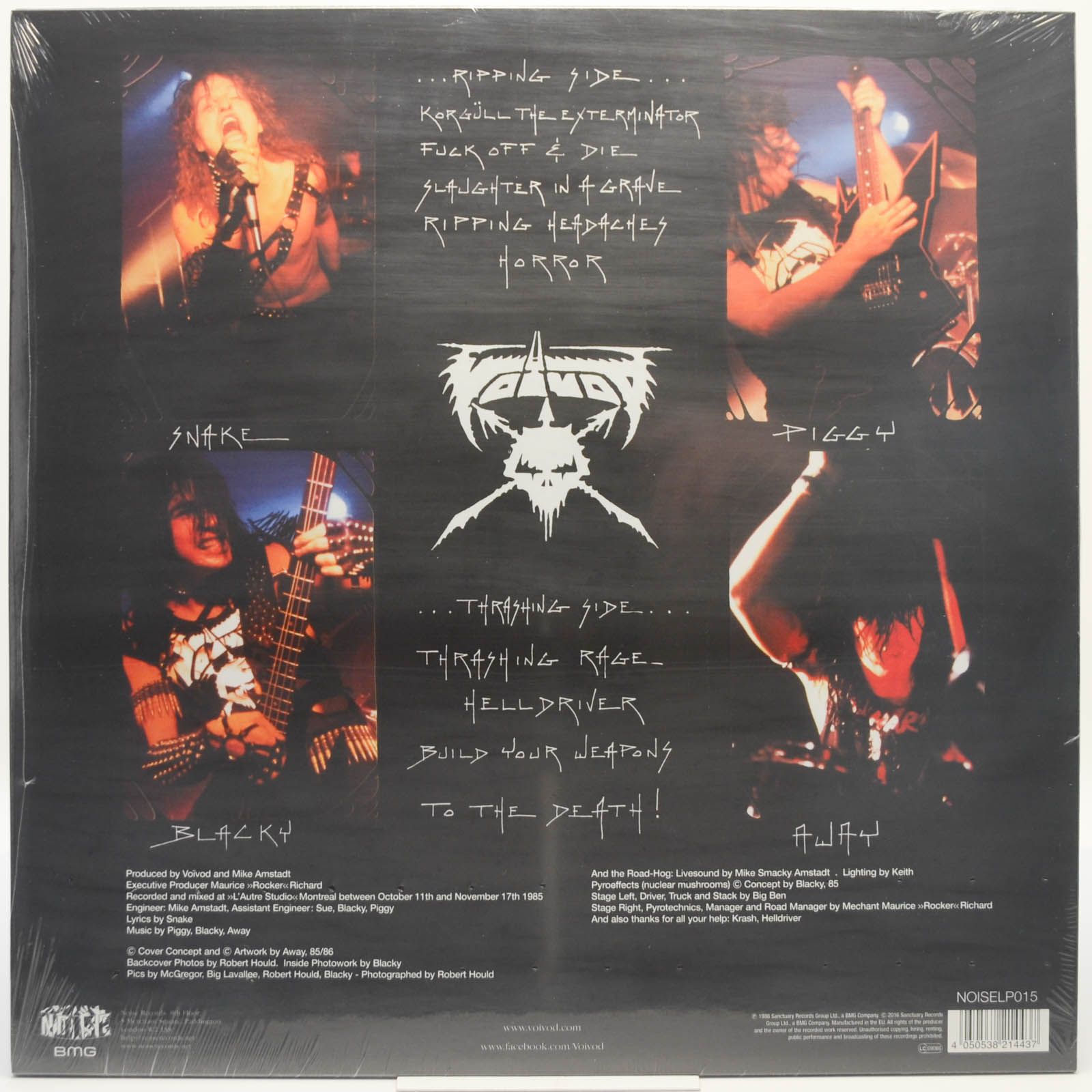 Виниловая пластинка Voïvod — Rrröööaaarrr, 1986