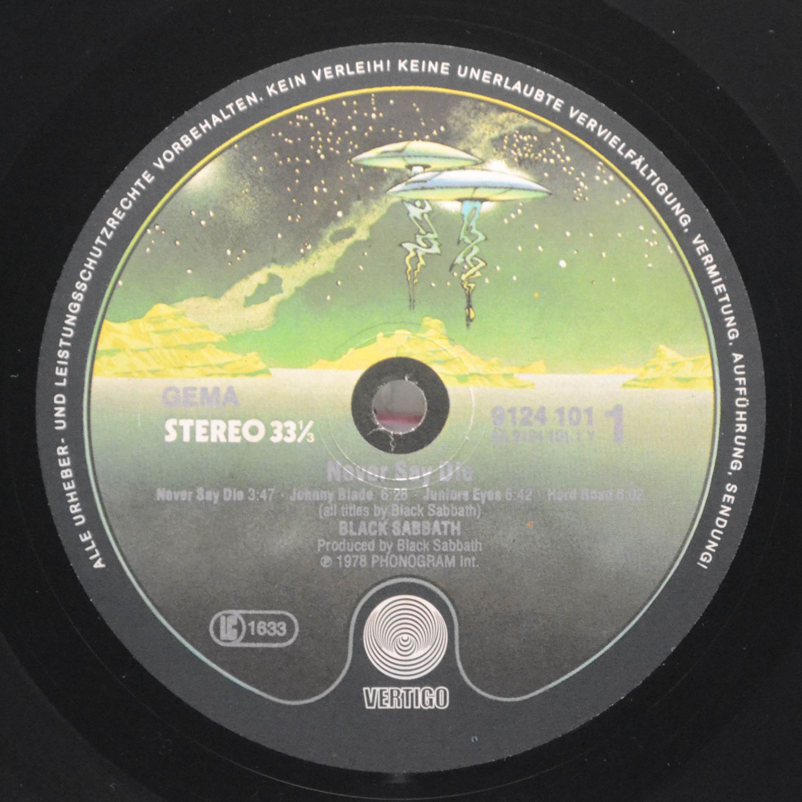 Black Sabbath — Never Say Die!, 1978