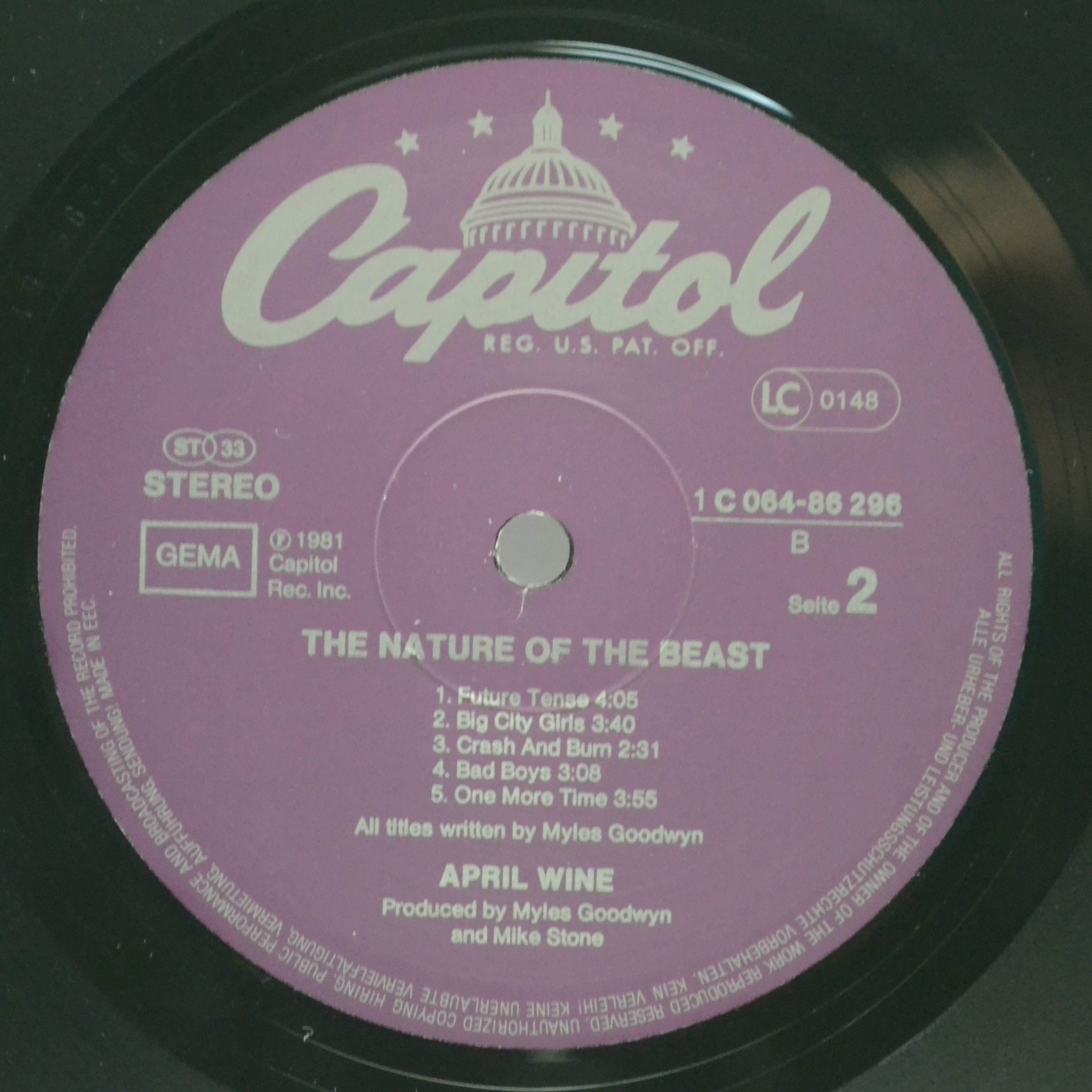 April Wine — The Nature Of The Beast, 1981