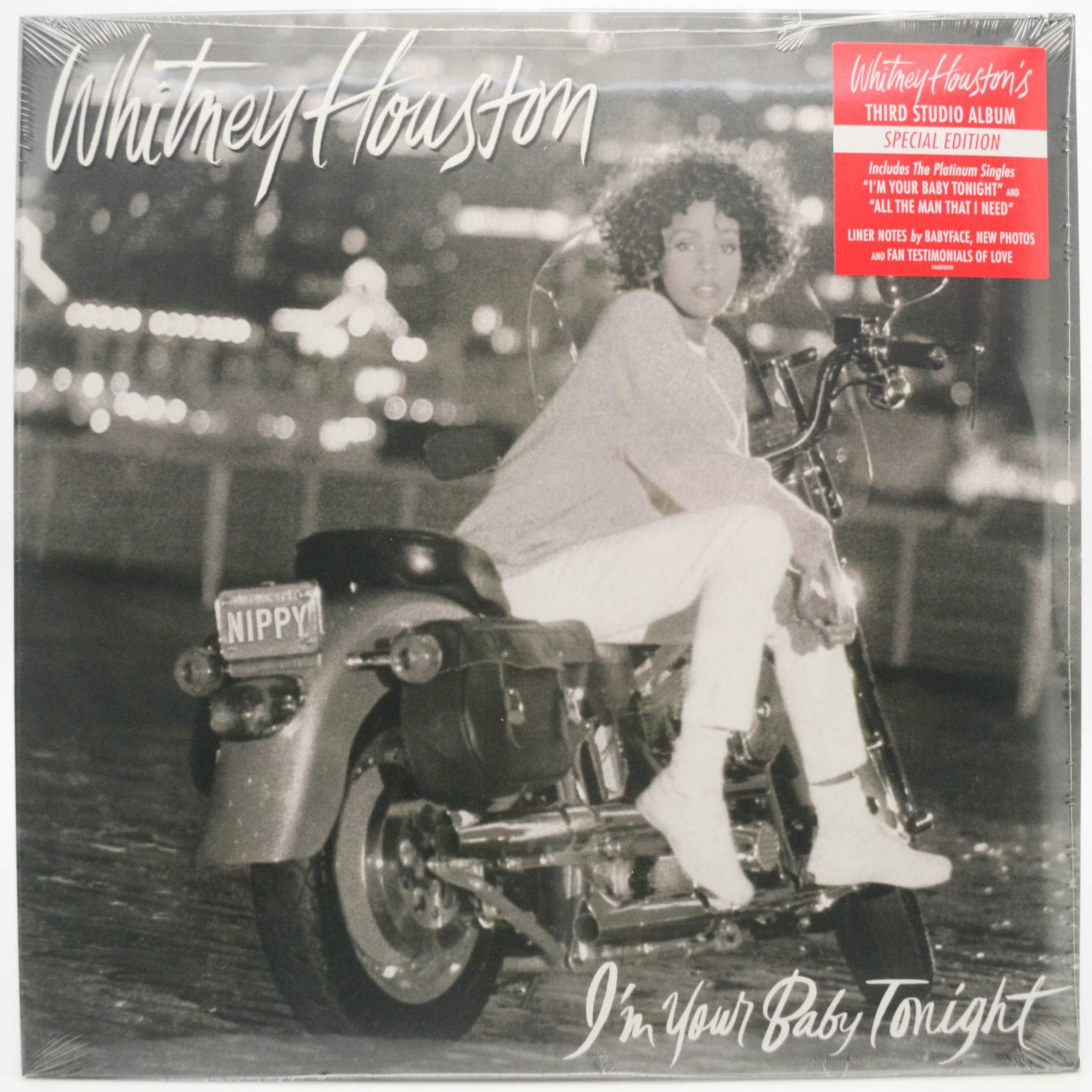 Виниловая пластинка Whitney Houston — I'm Your Baby Tonight, 1990