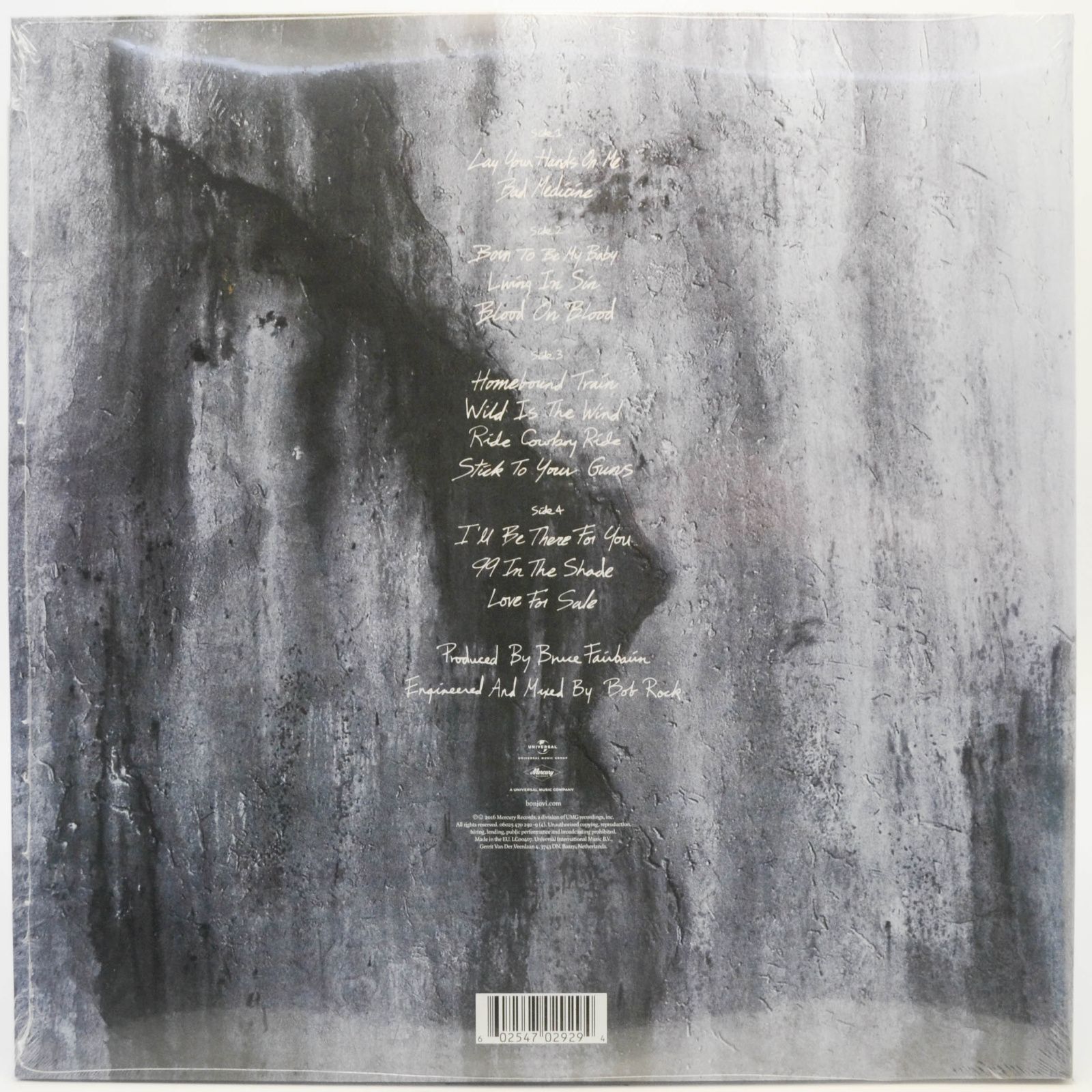 Bon Jovi — New Jersey (2LP), 1988