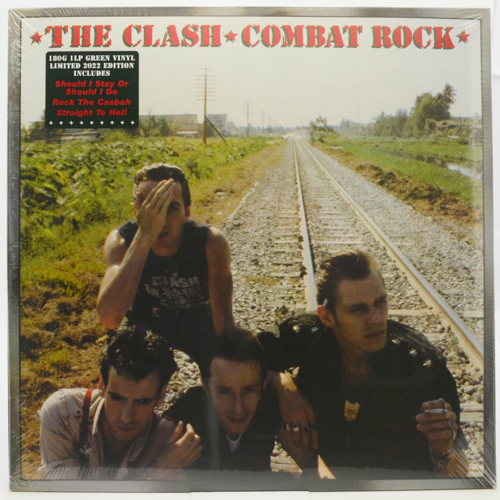 Виниловая пластинка Clash — Combat Rock, 1982