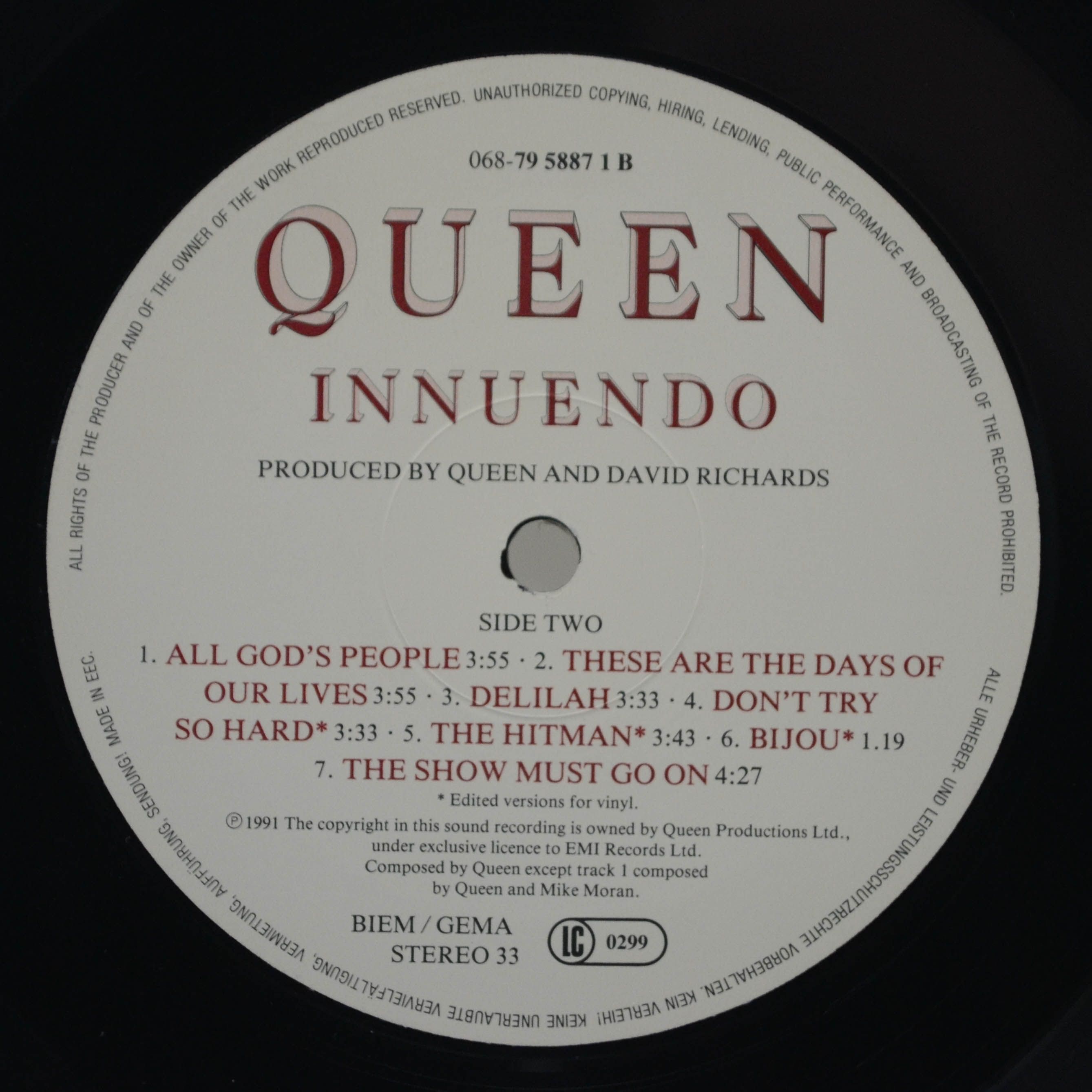 Queen — Innuendo, 1991