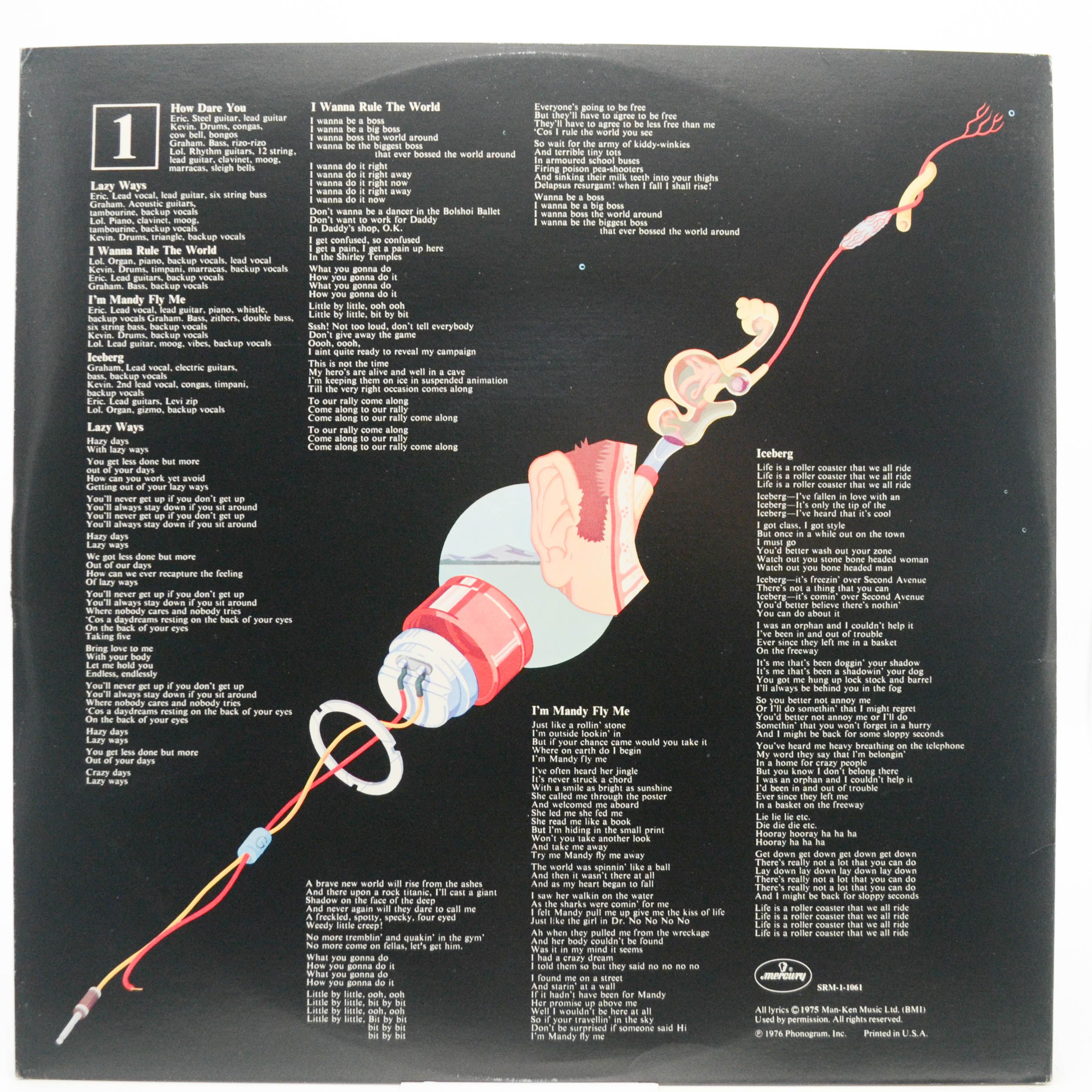 Виниловая пластинка 10cc — How Dare You! (USA), 1976