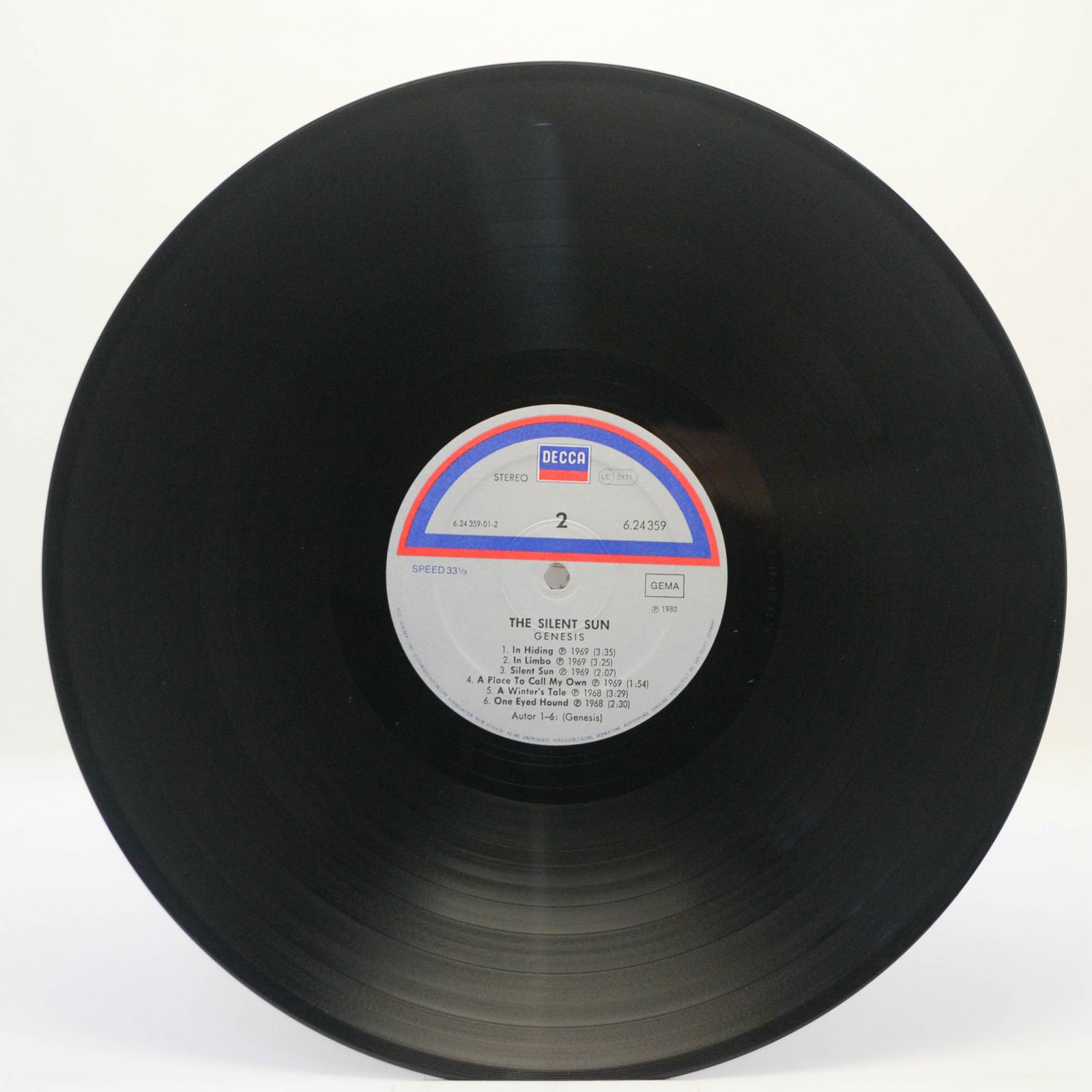 Genesis — The Silent Sun, 1968