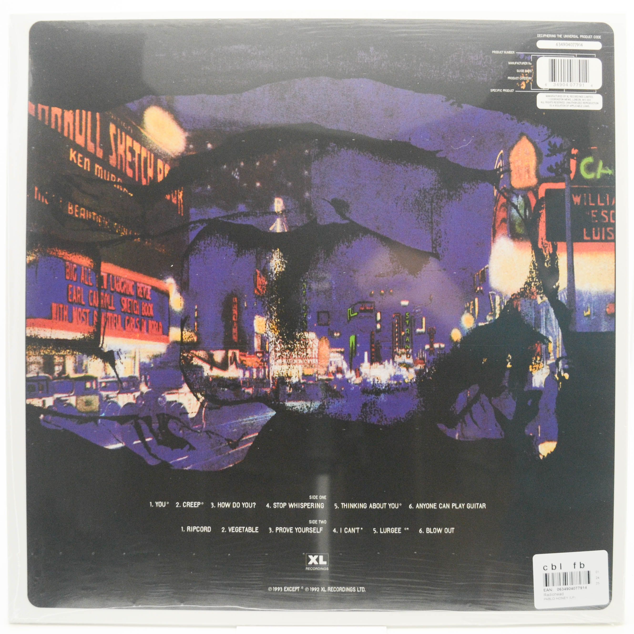 Radiohead — Pablo Honey, 1993