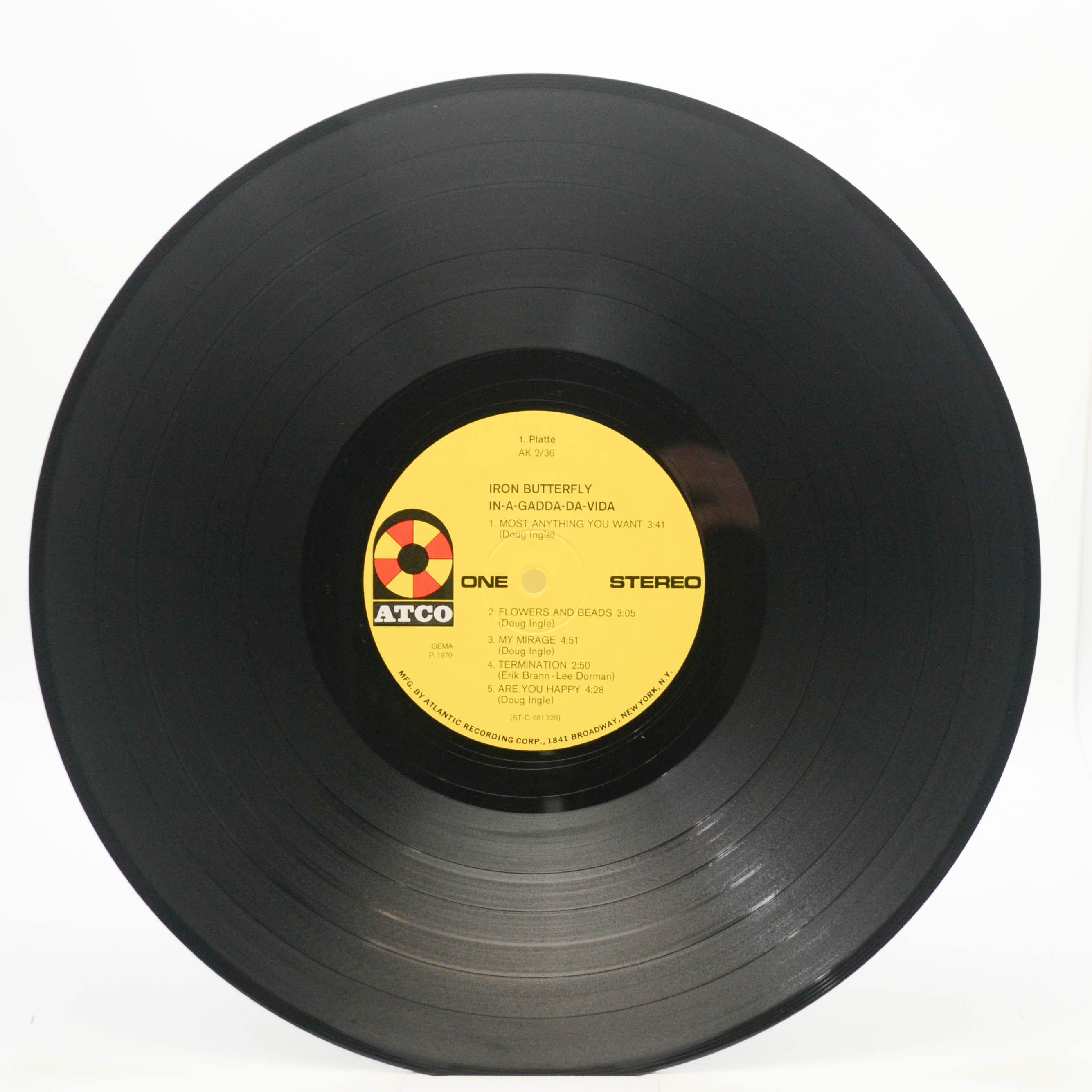 Iron Butterfly — Iron Butterfly (2LP), 1970