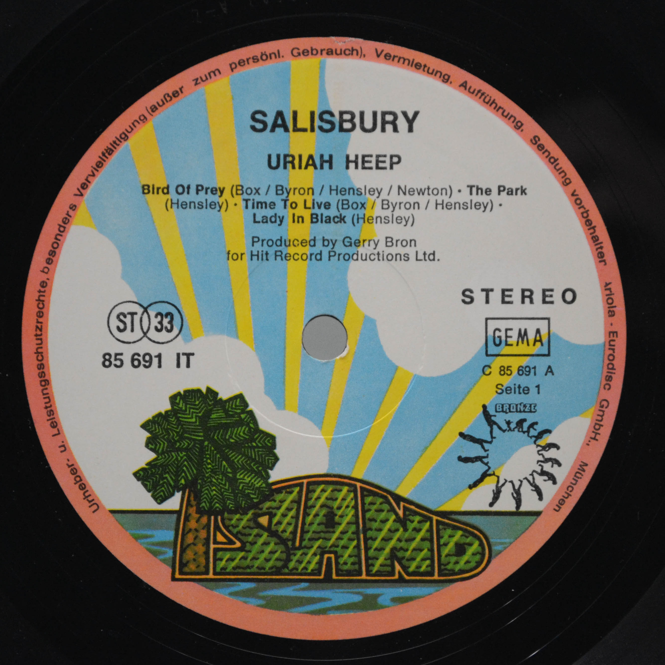 Uriah Heep — Salisbury, 1971