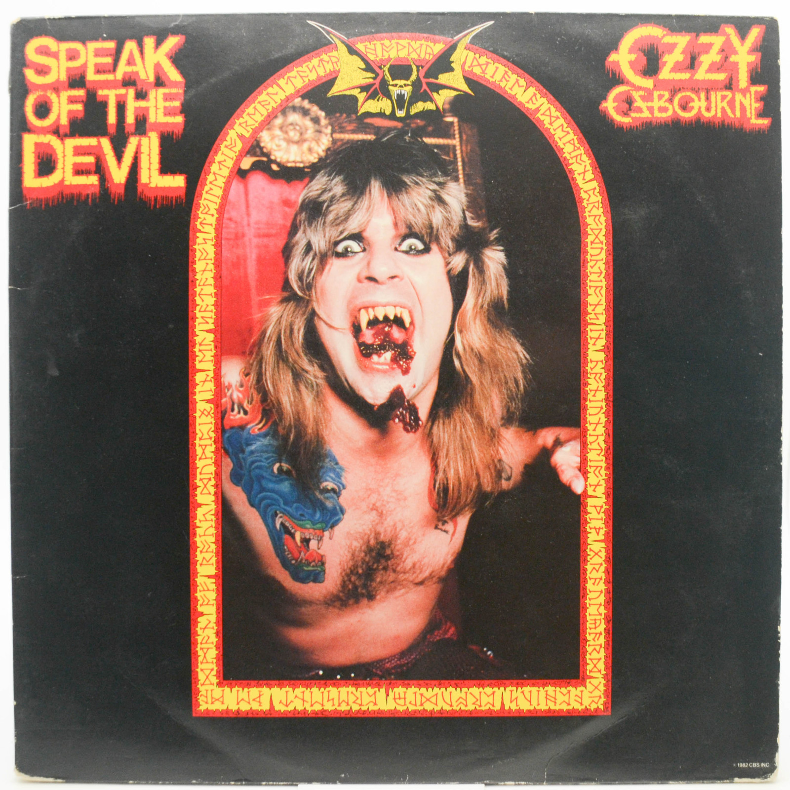 Виниловая пластинка Ozzy Osbourne — Speak Of The Devil (2LP), 1982