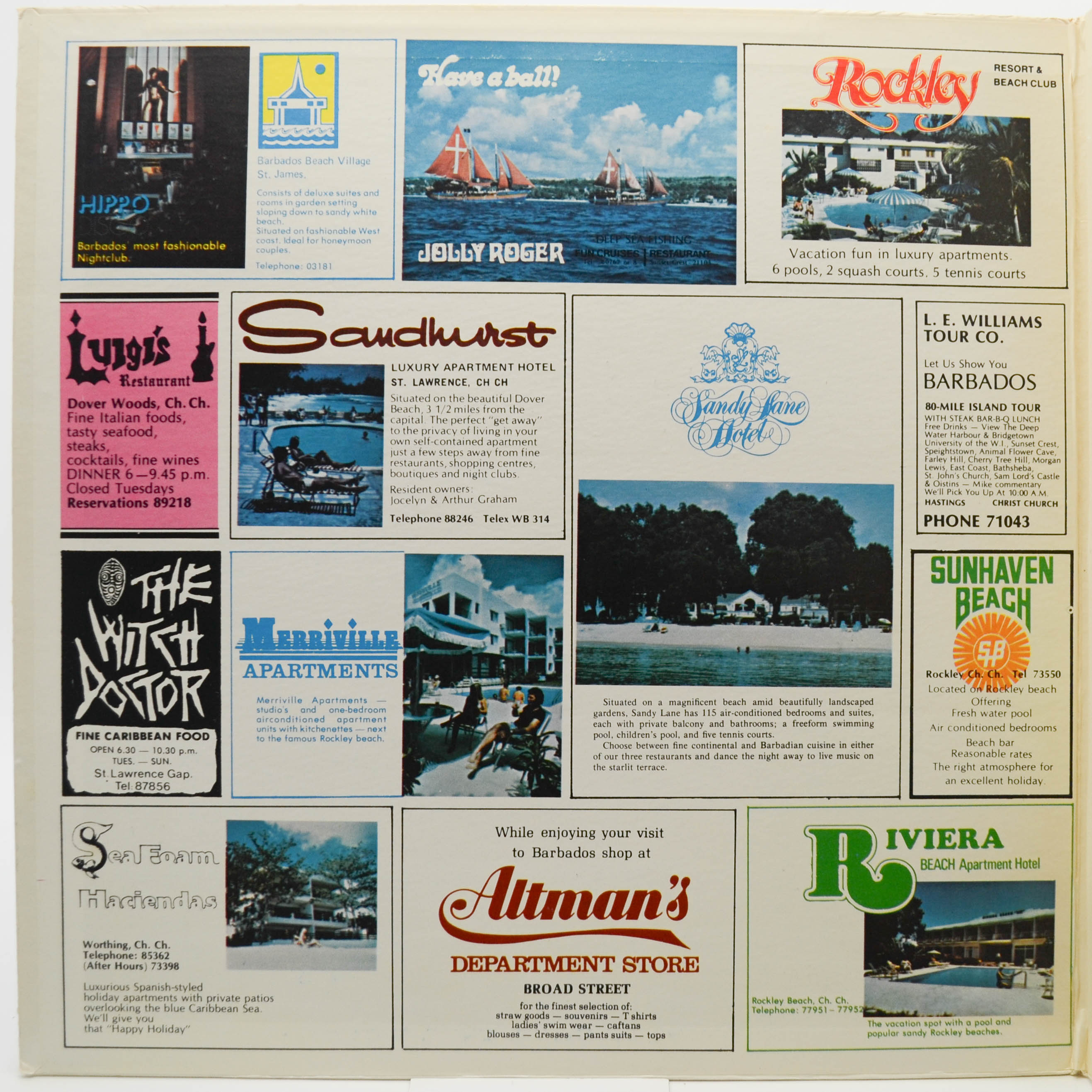 Various — The Best Of Barbados, 1978