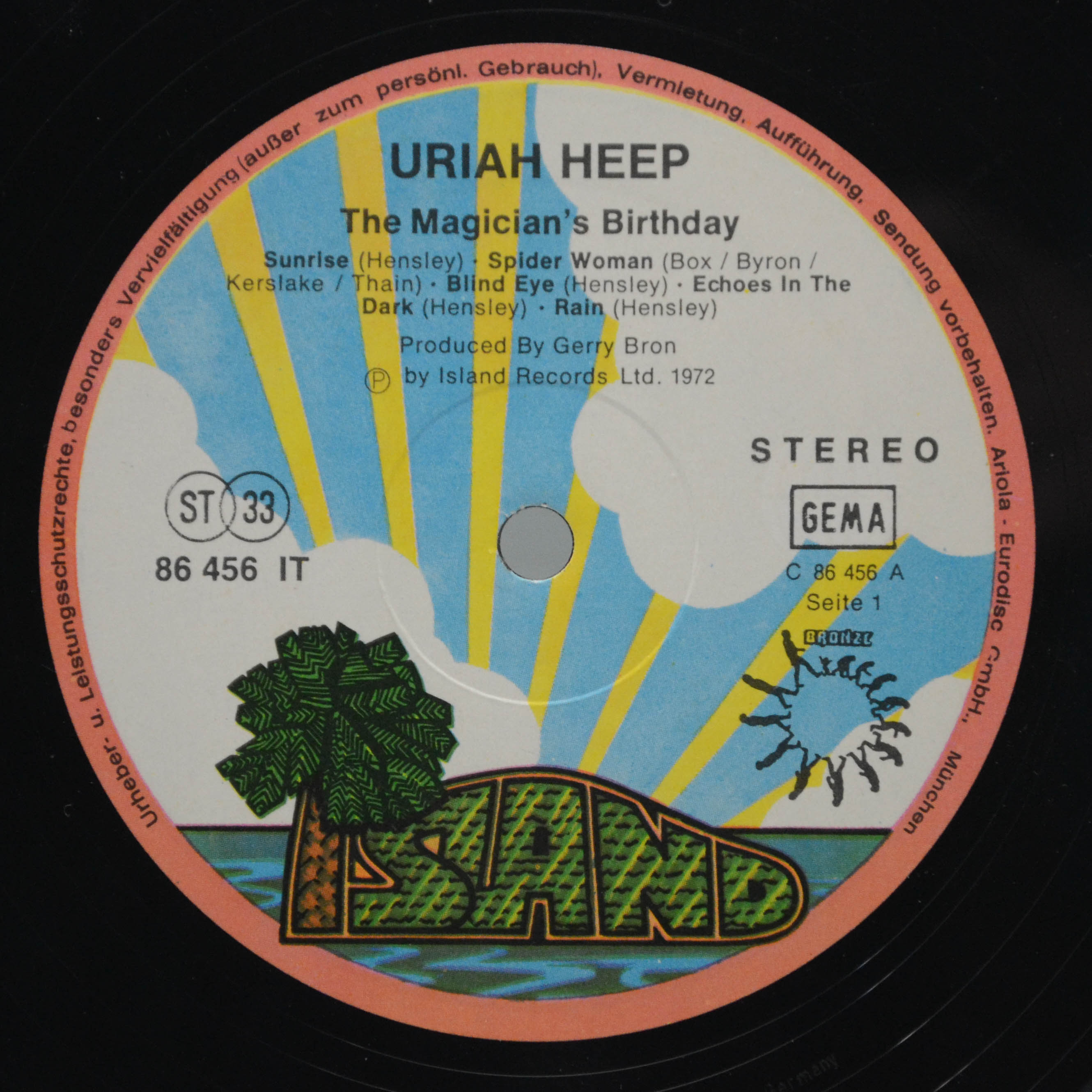 Uriah Heep — The Magician's Birthday, 1972