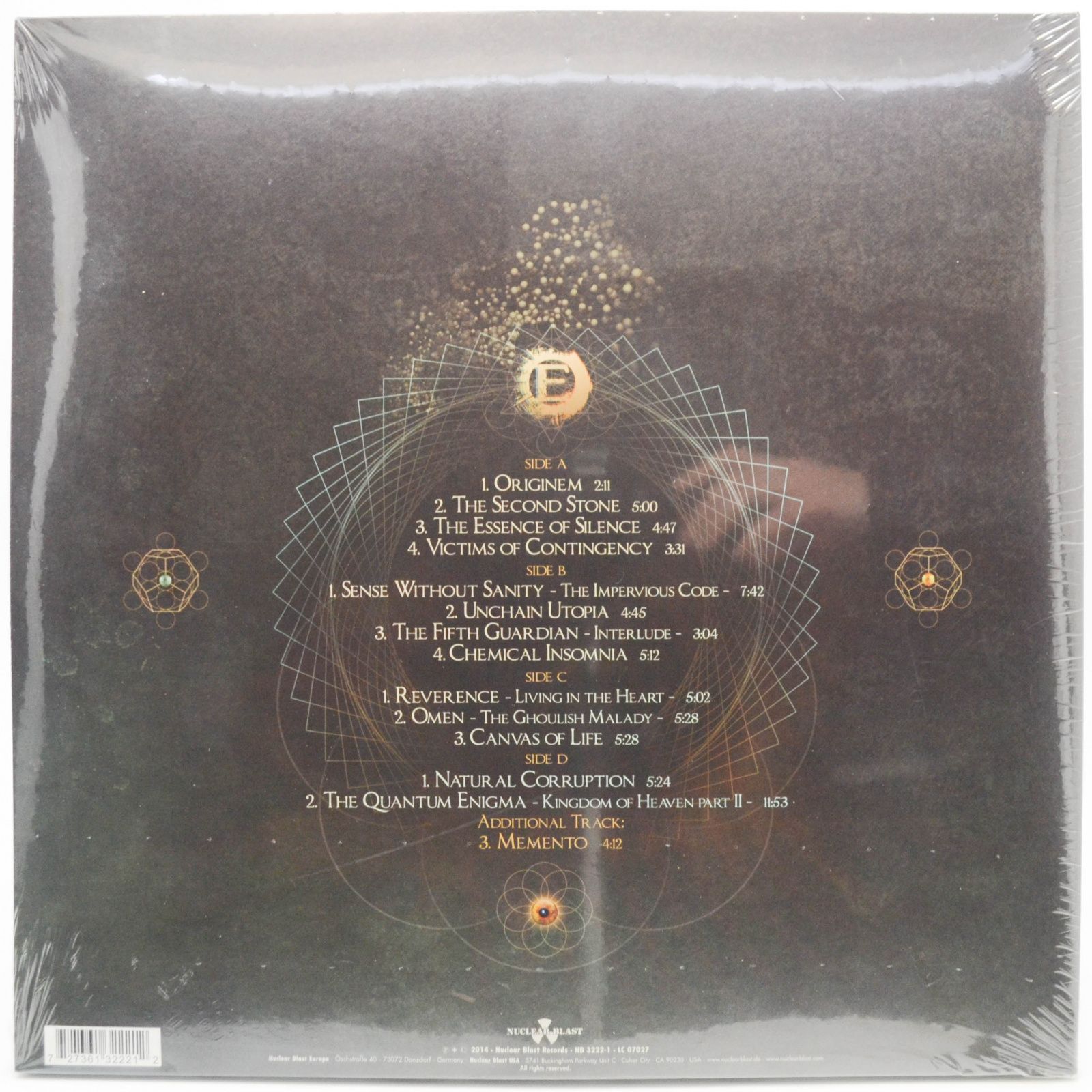 Виниловая пластинка Epica — The Quantum Enigma (2LP), 2014